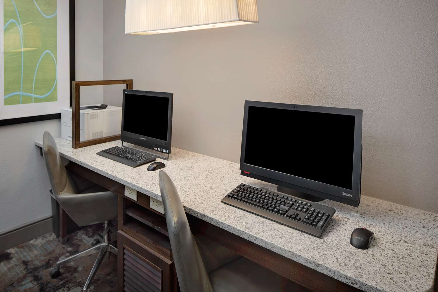 work area