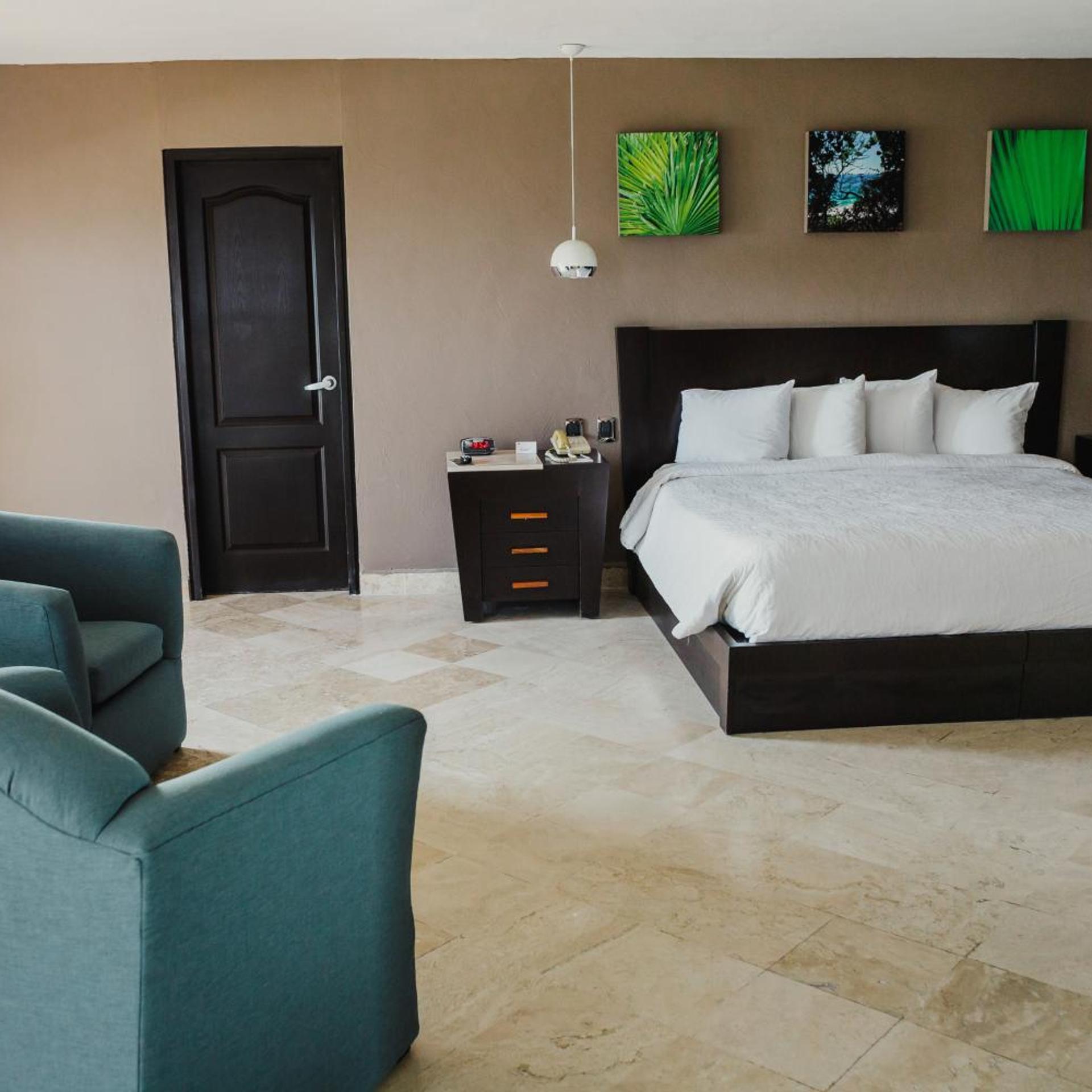 جناح بسرير كينج بشرفة بغرفة نوم واحدة، Hilton Garden Inn Boca Del Rio Veracruz 2/4