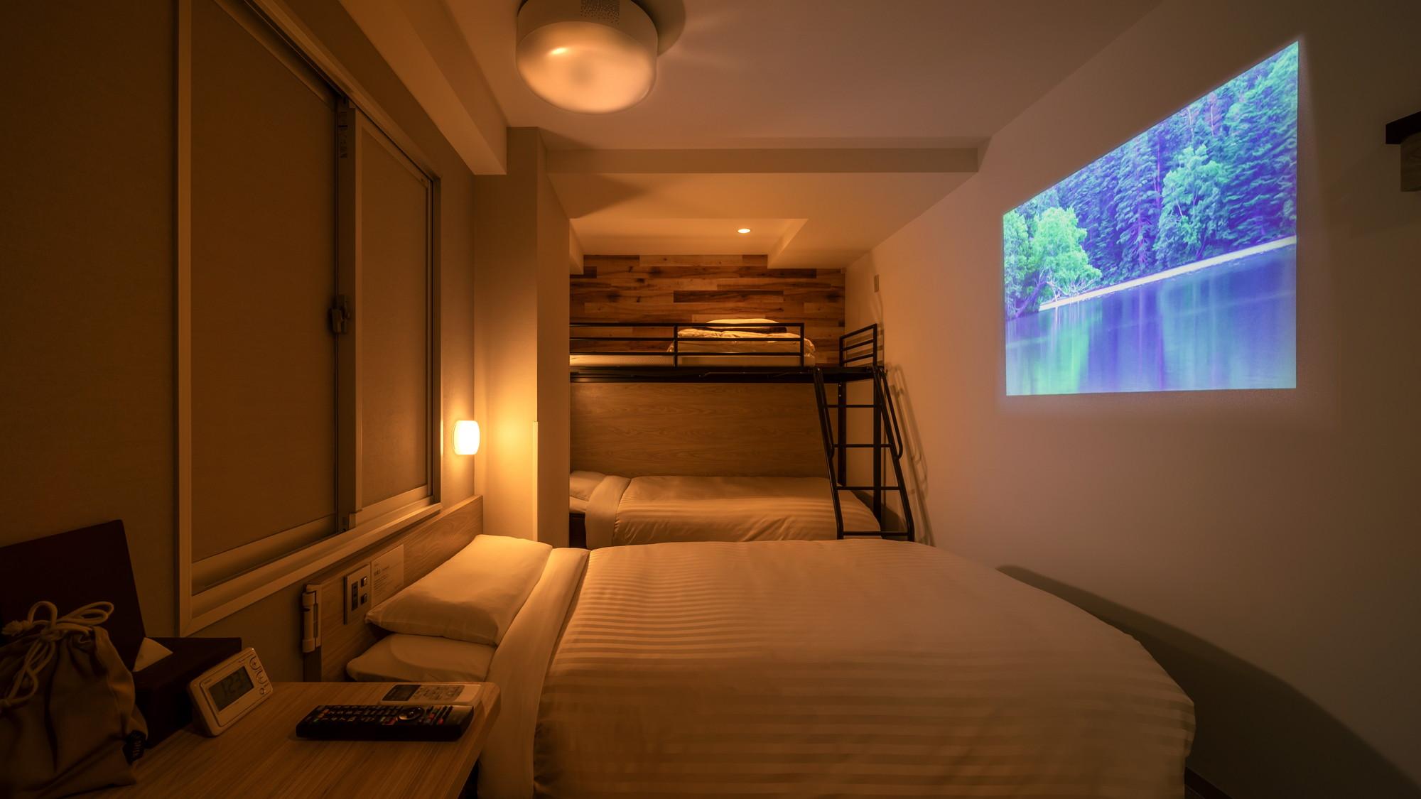 Room, Triple, 2 Double Beds, Loft Bed