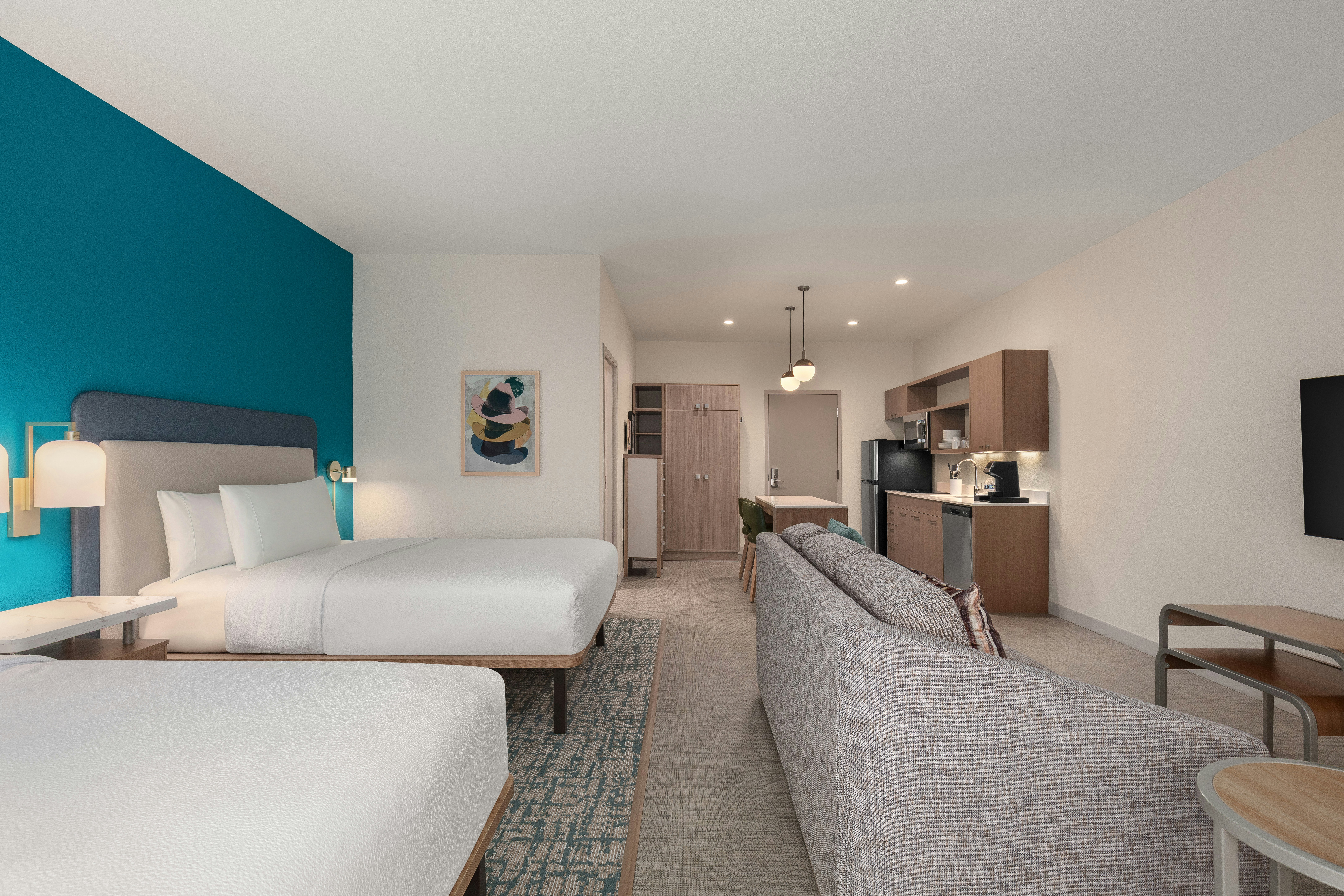 STUDIO, SUITE, 2 QUEEN BEDS