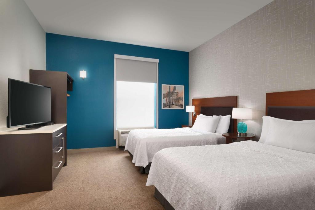 جناح بسريرين كوين مع أريكة لذوي الإعاقة، Home2 Suites By Hilton Houston/Katy 2/5