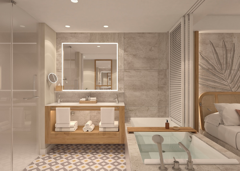 Preferred Club, Junior Suite, 2 Double Beds, Partial Ocean View، Dreams Playa Esmeralda Resort & Spa 3/3