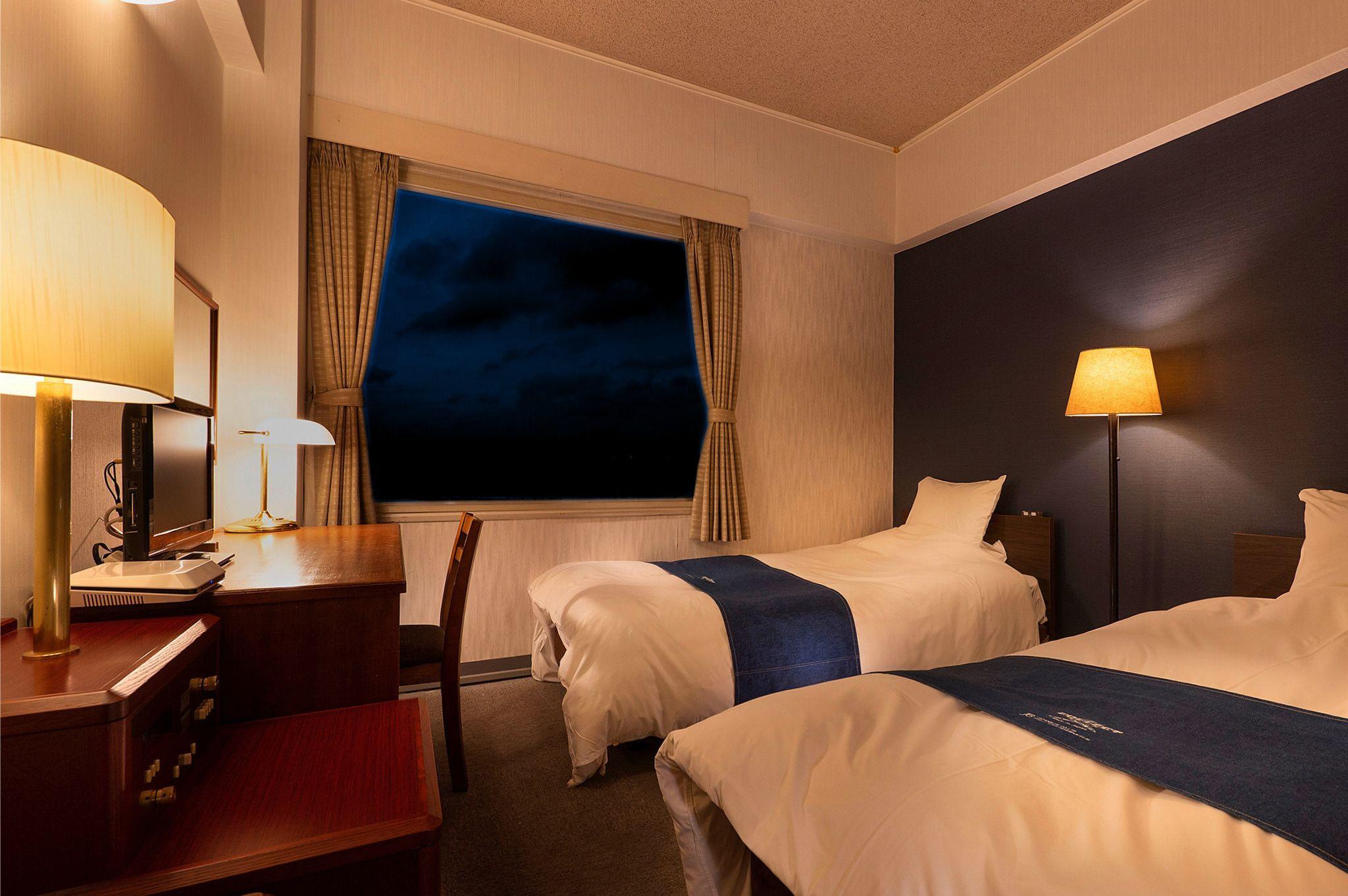Compact, Twin Beds، Kurashiki Seaside Hotel 2/2