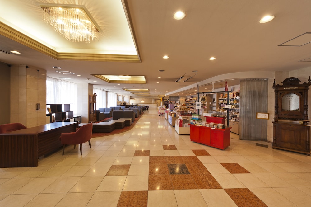 Lobby at Ooike Hotel, Fujikawaguchiko