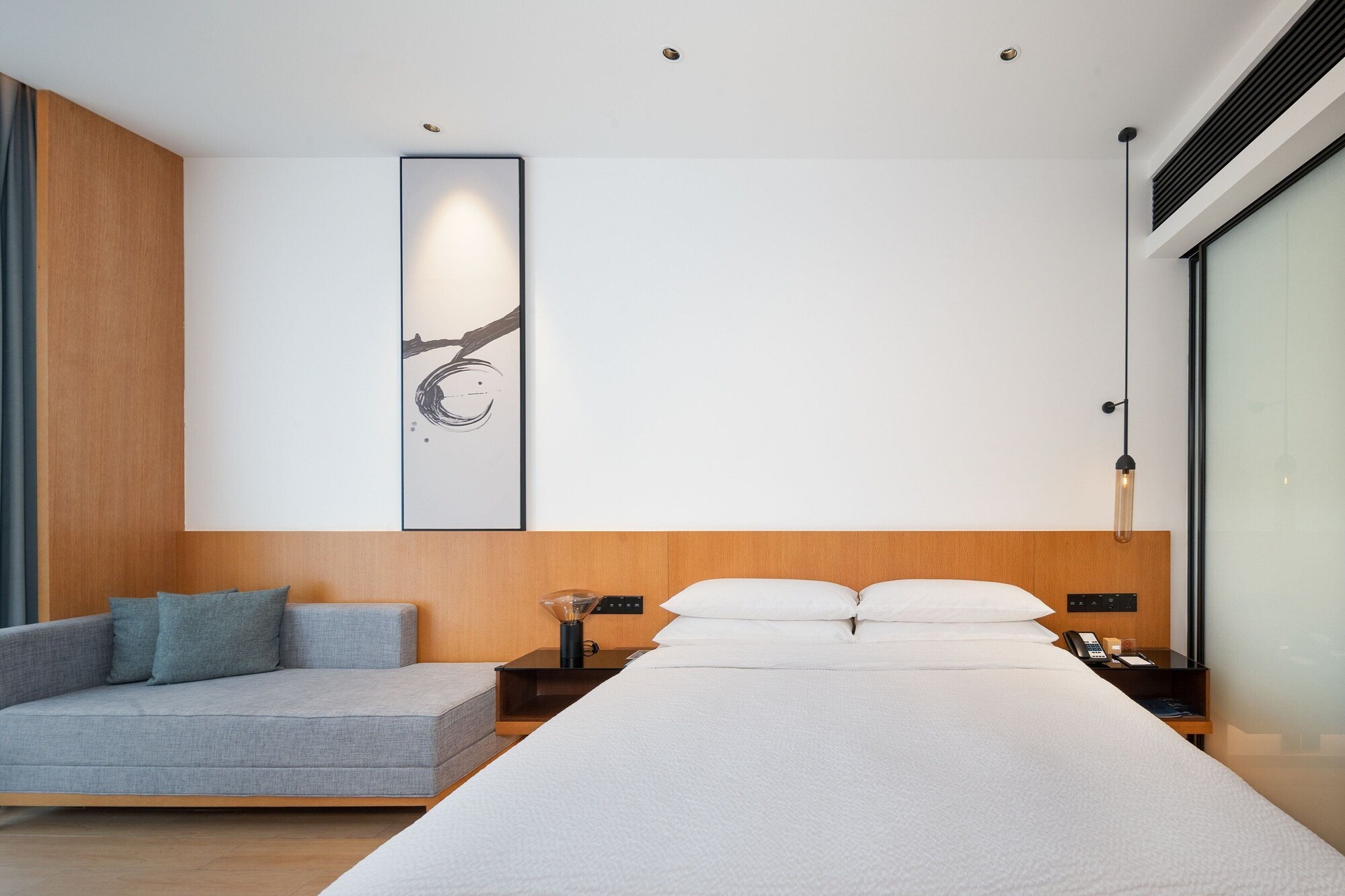 غرفة تنفيذية بسرير كينج، Fairfield by Marriott Zhuhai Xiangzhou 4/6
