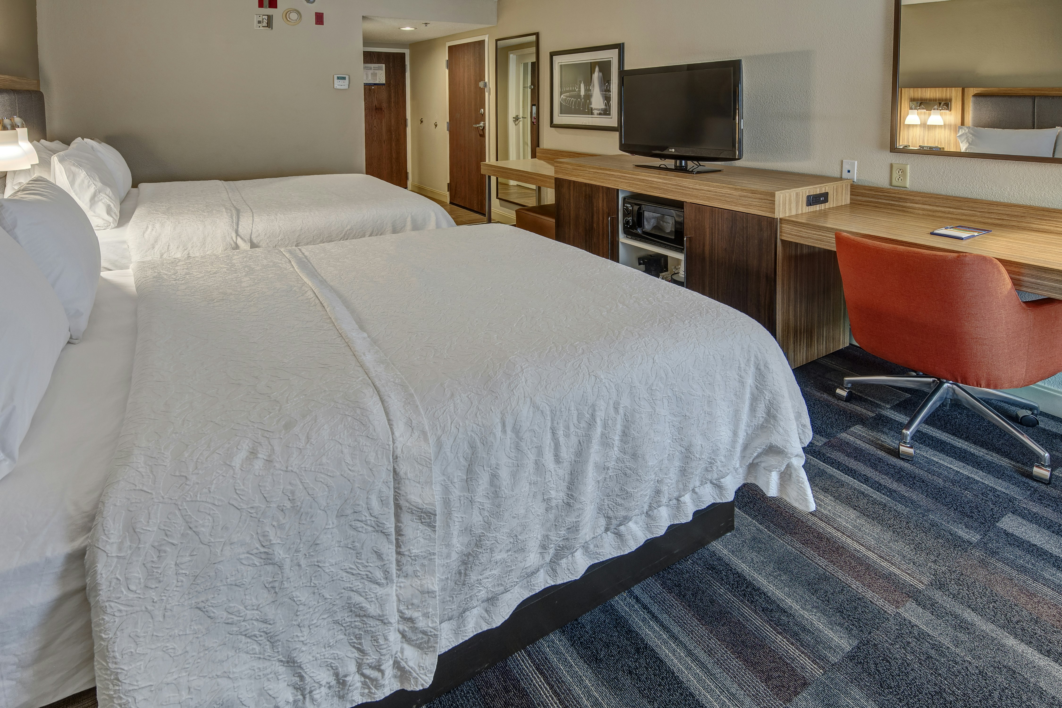 غرفة بسريرين كوين لذوي الإعاقة، Hampton Inn Dumfries/Quantico 2/3