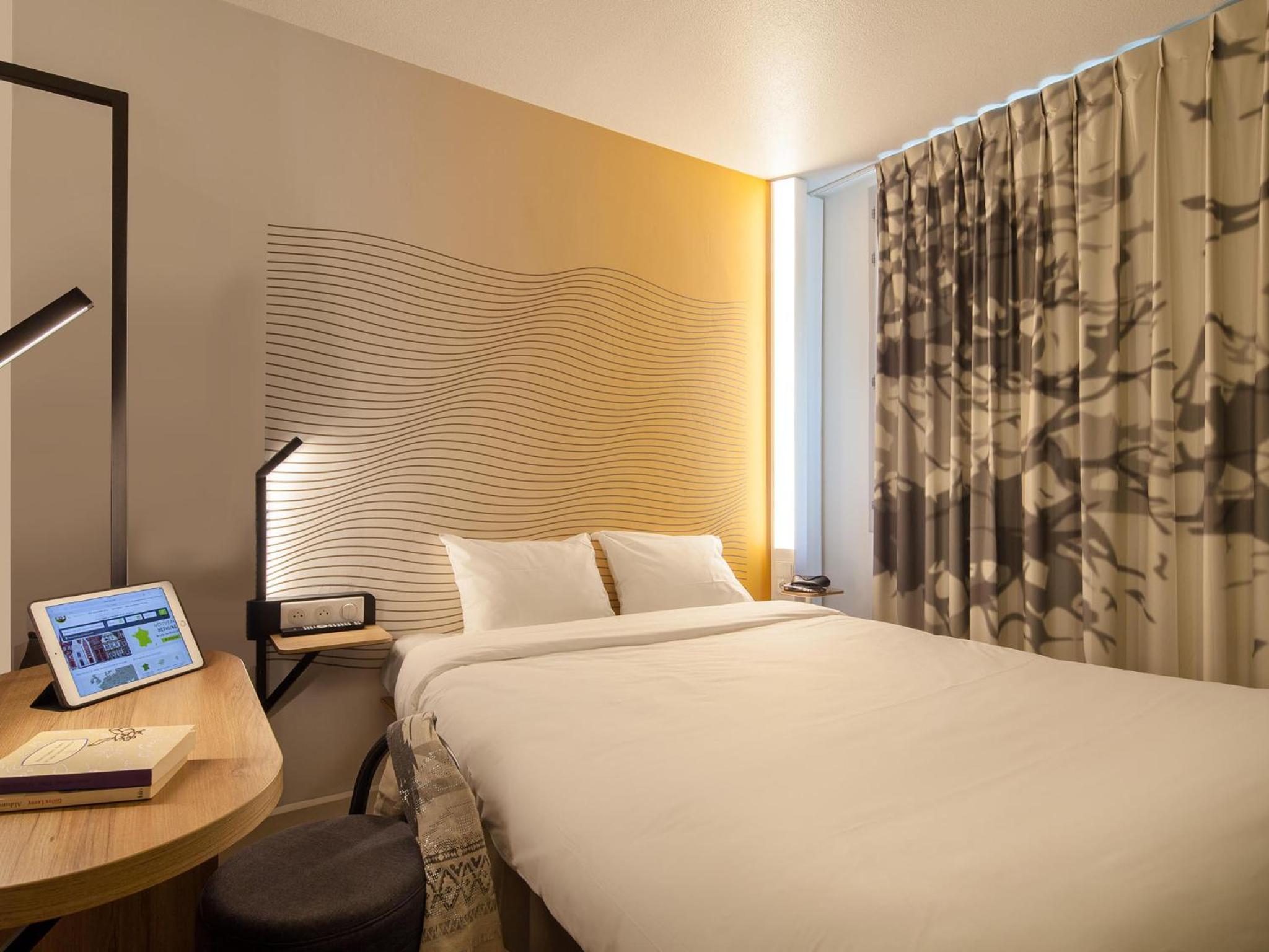 غرفة بسرير كوين، B&B HOTEL Lyon Centre Perrache 10/10