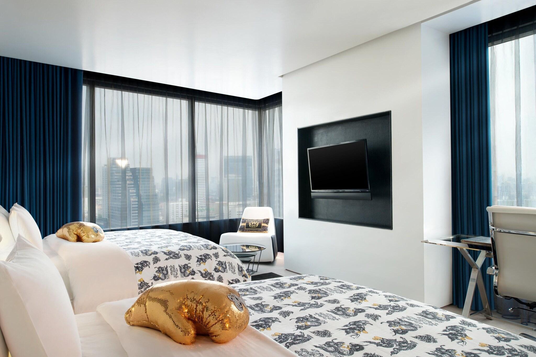 Room, 2 Queen Beds, W Bangkok Hotel 2/2