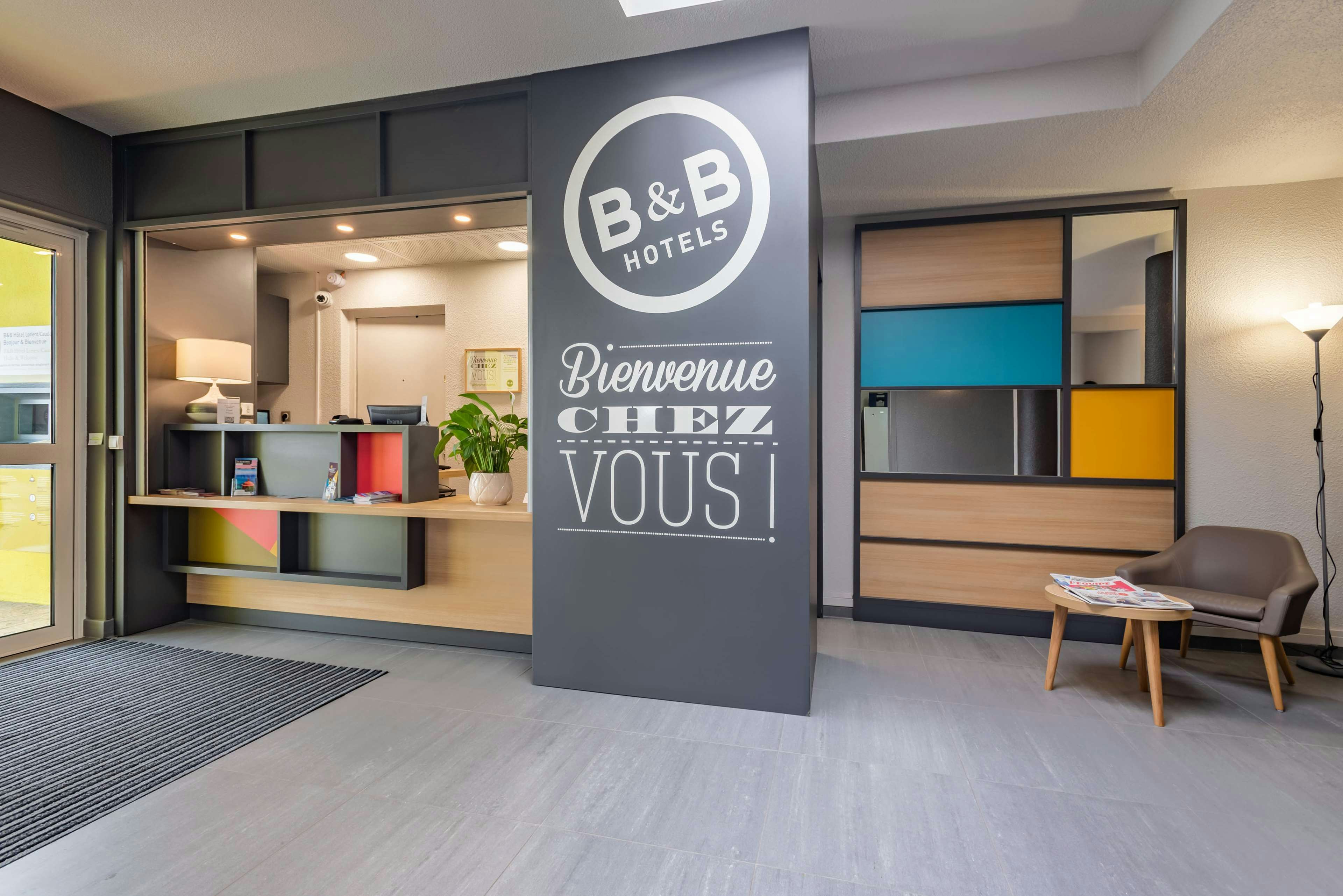 Lobby at B&B Hotel Lorient Caudan, CAUDAN