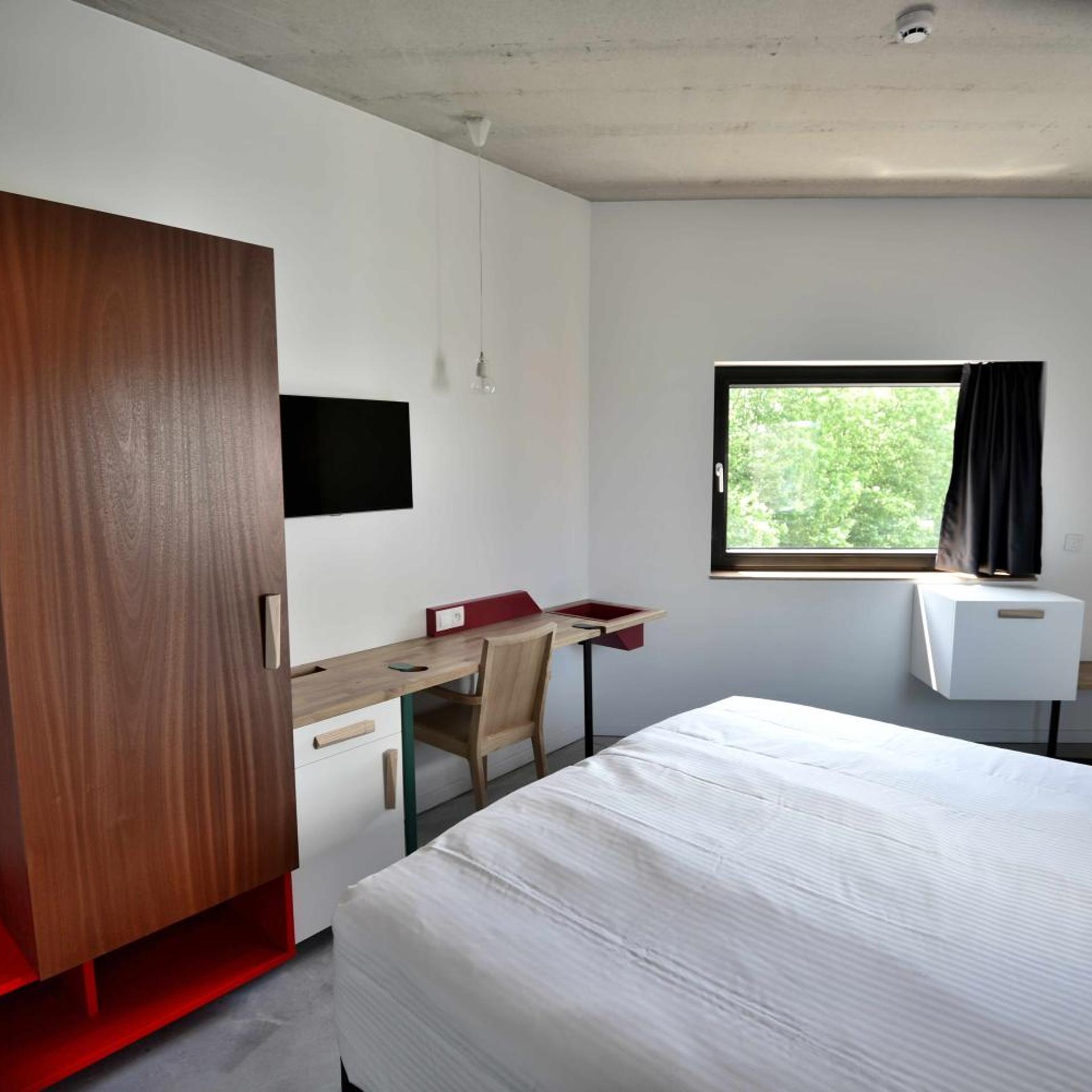 غرفة تنفيذية بسرير مزدوج، Belvue Hotel 6/10