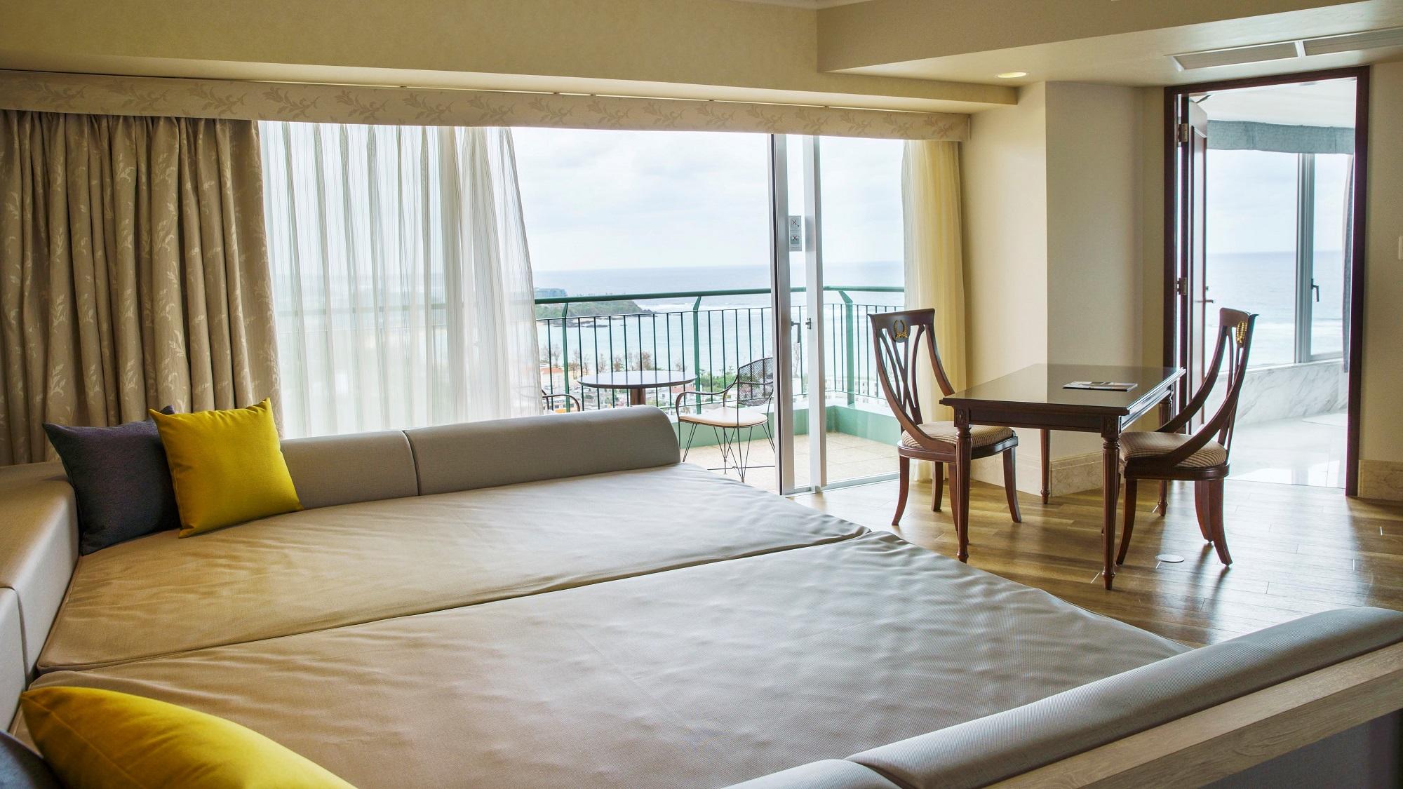 Ocean, Panorama, Suite, Twin Beds, Ocean View
