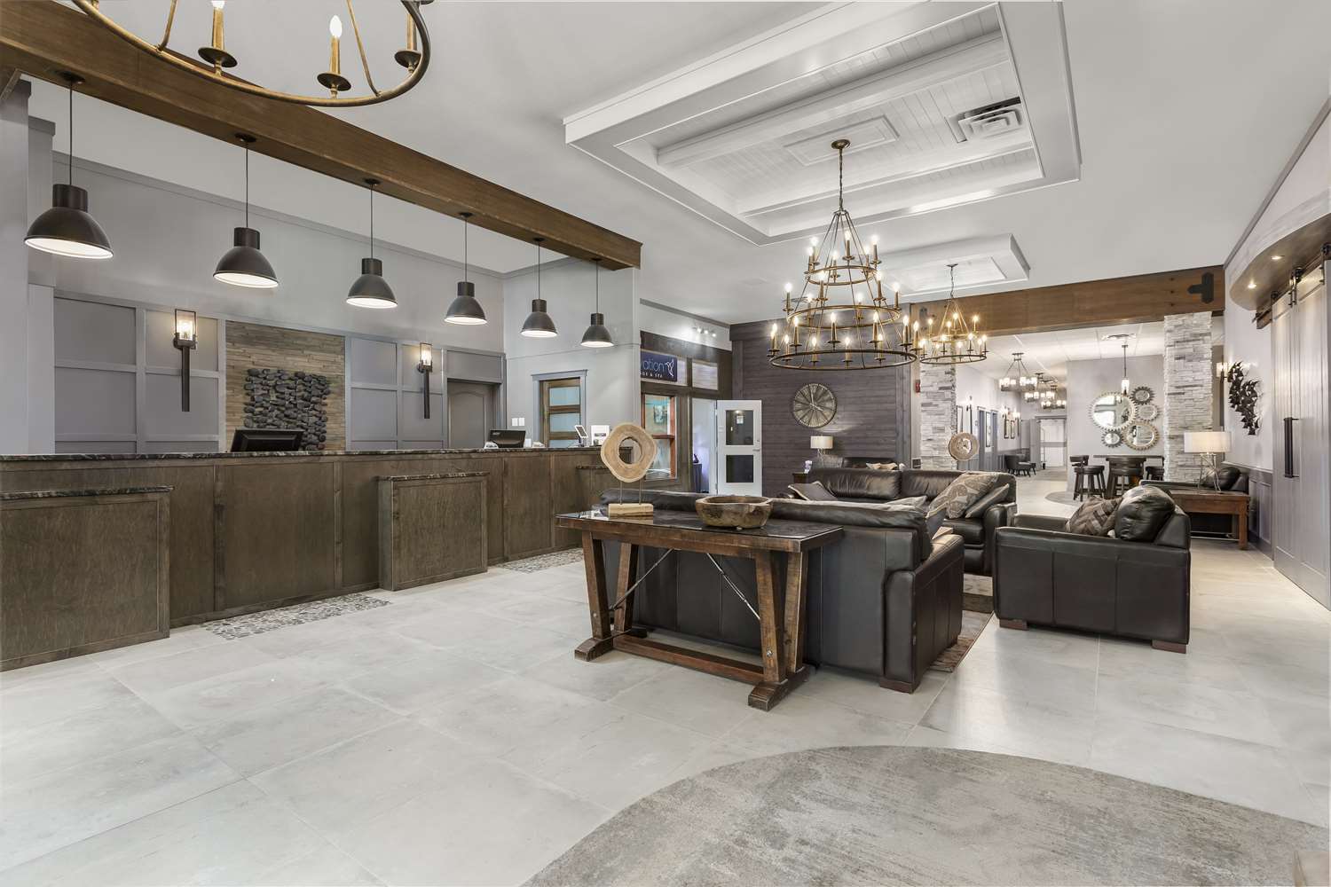 Lobby at Prestige Radium Hot Springs Resort, WorldHotels Crafted, RADIUM HOT SPRINGS - BRITISH COLUMBIA