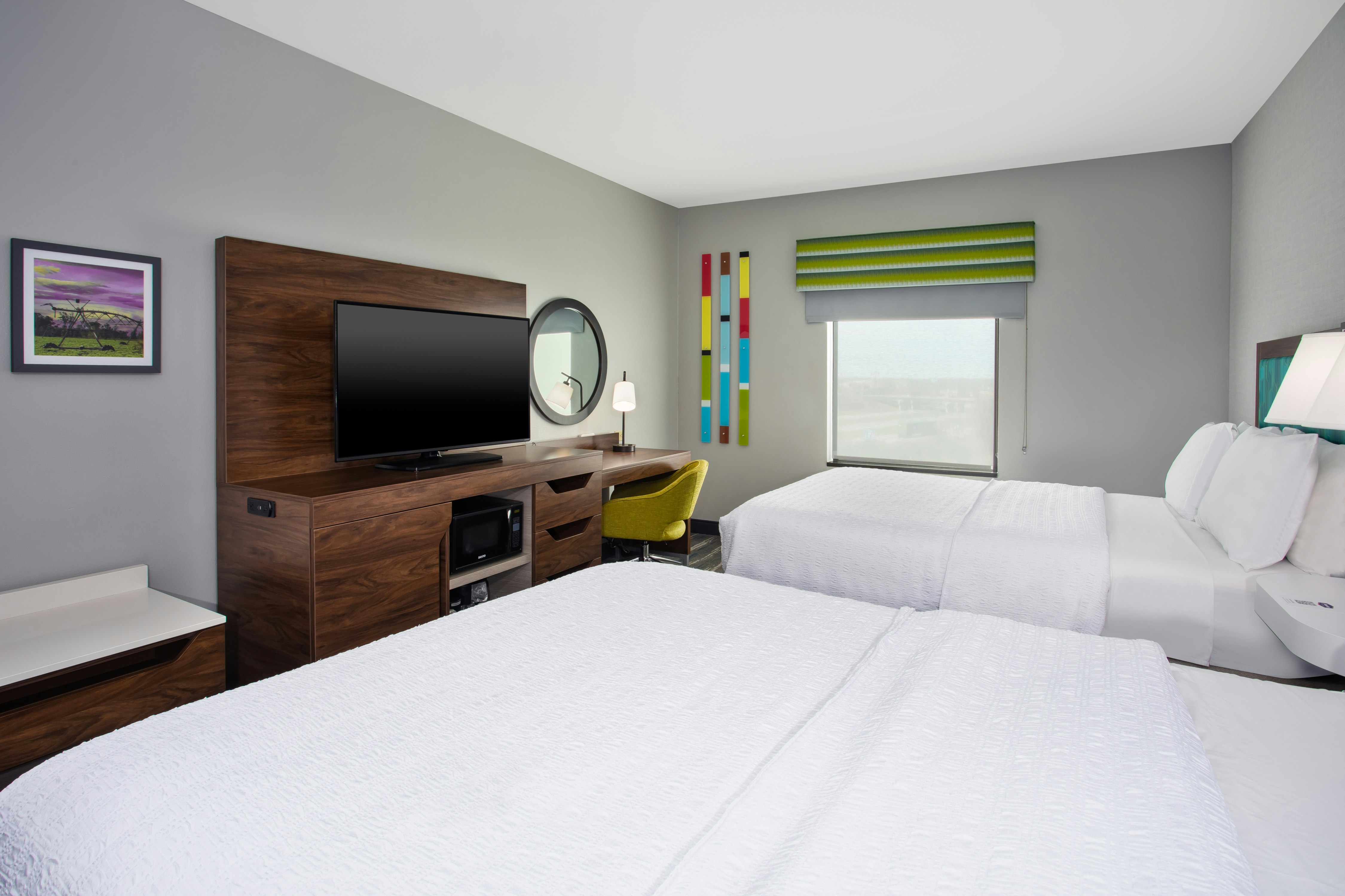 غرفة بسريرين كوين، Hampton Inn & Suites Athens-I-65 (Huntsville Area) 2/6