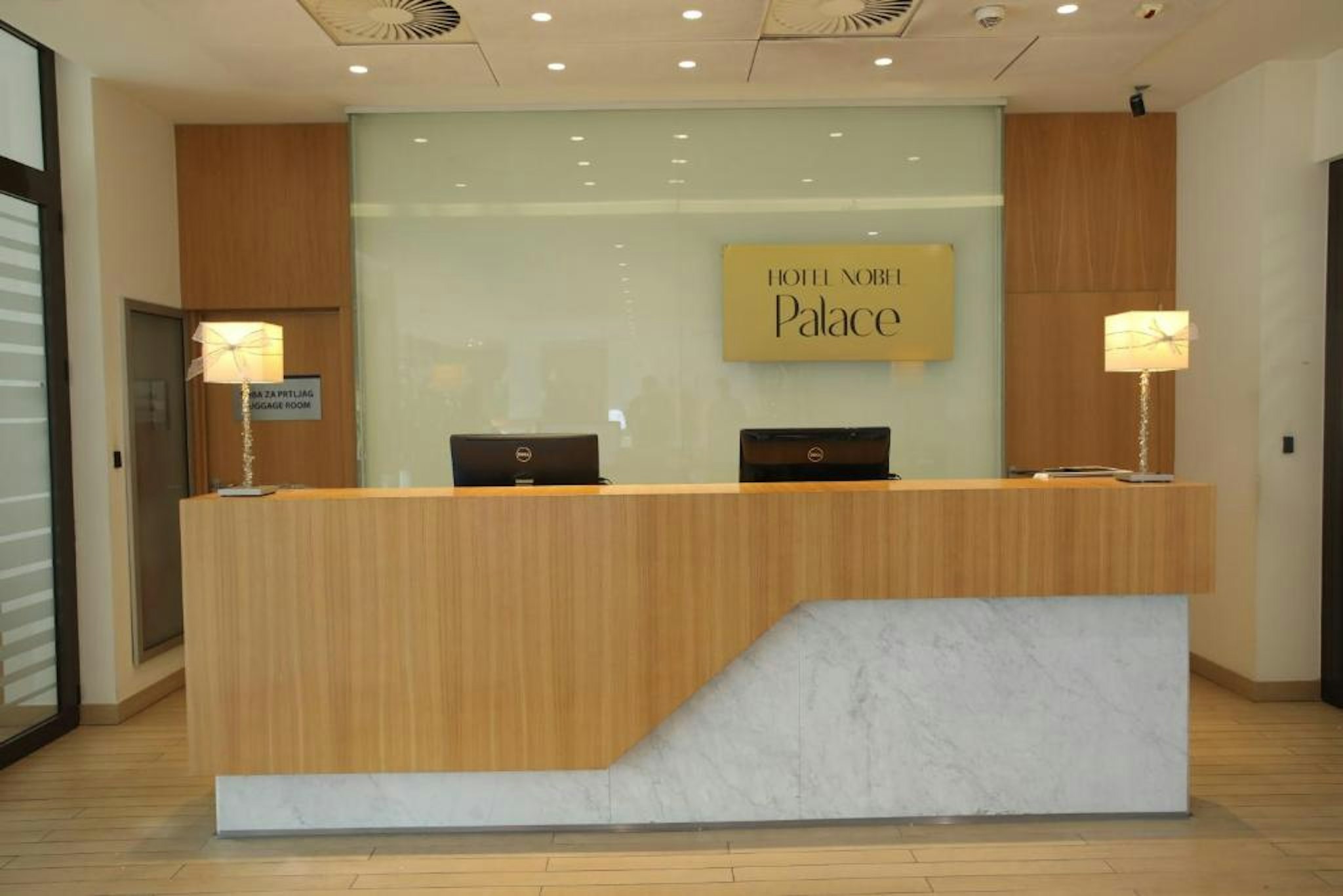 Lobby at Hotel Nobel Palace, BELGRADE