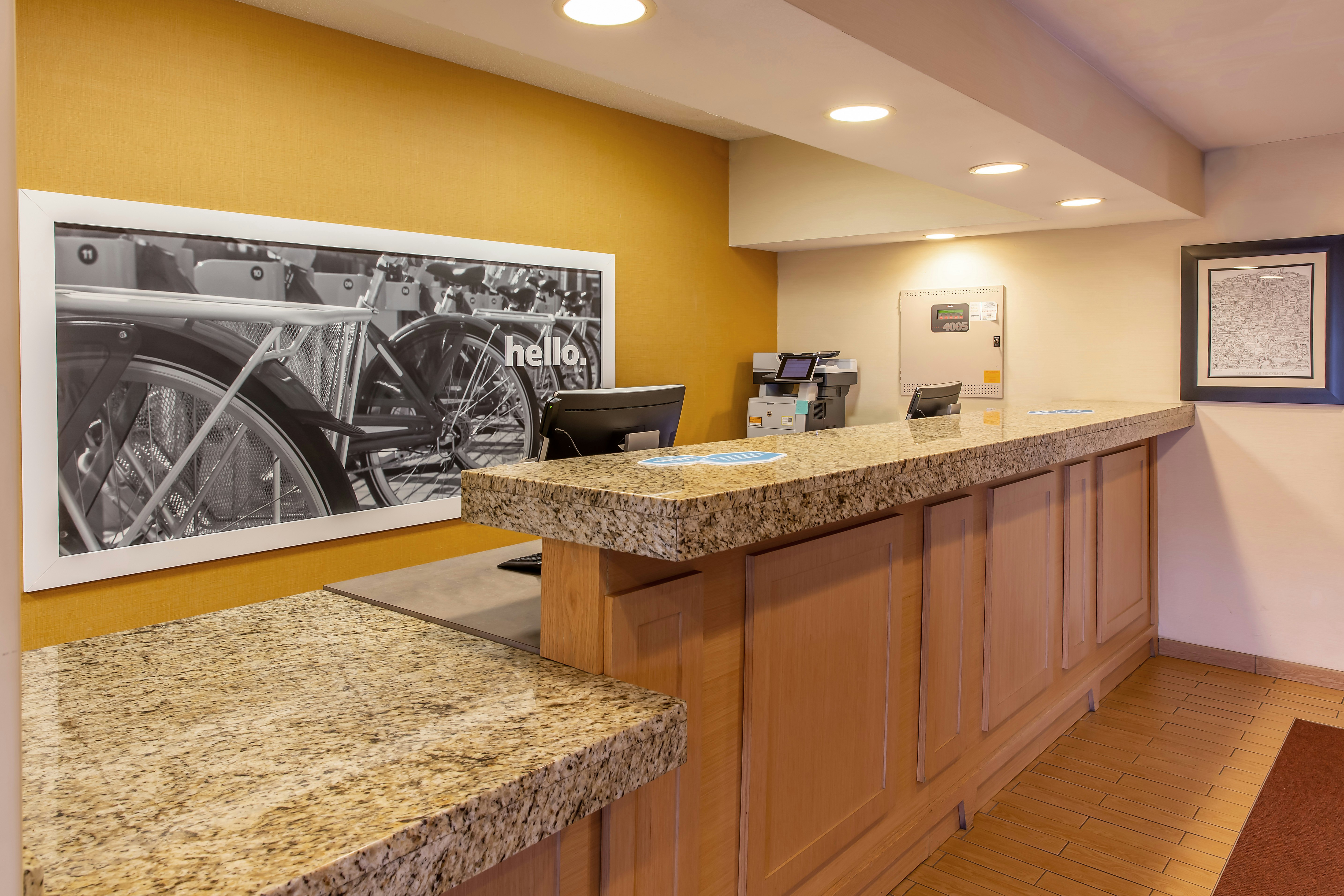 Lobby at Hampton Inn Minneapolis/Burnsville, BURNSVILLE - MN