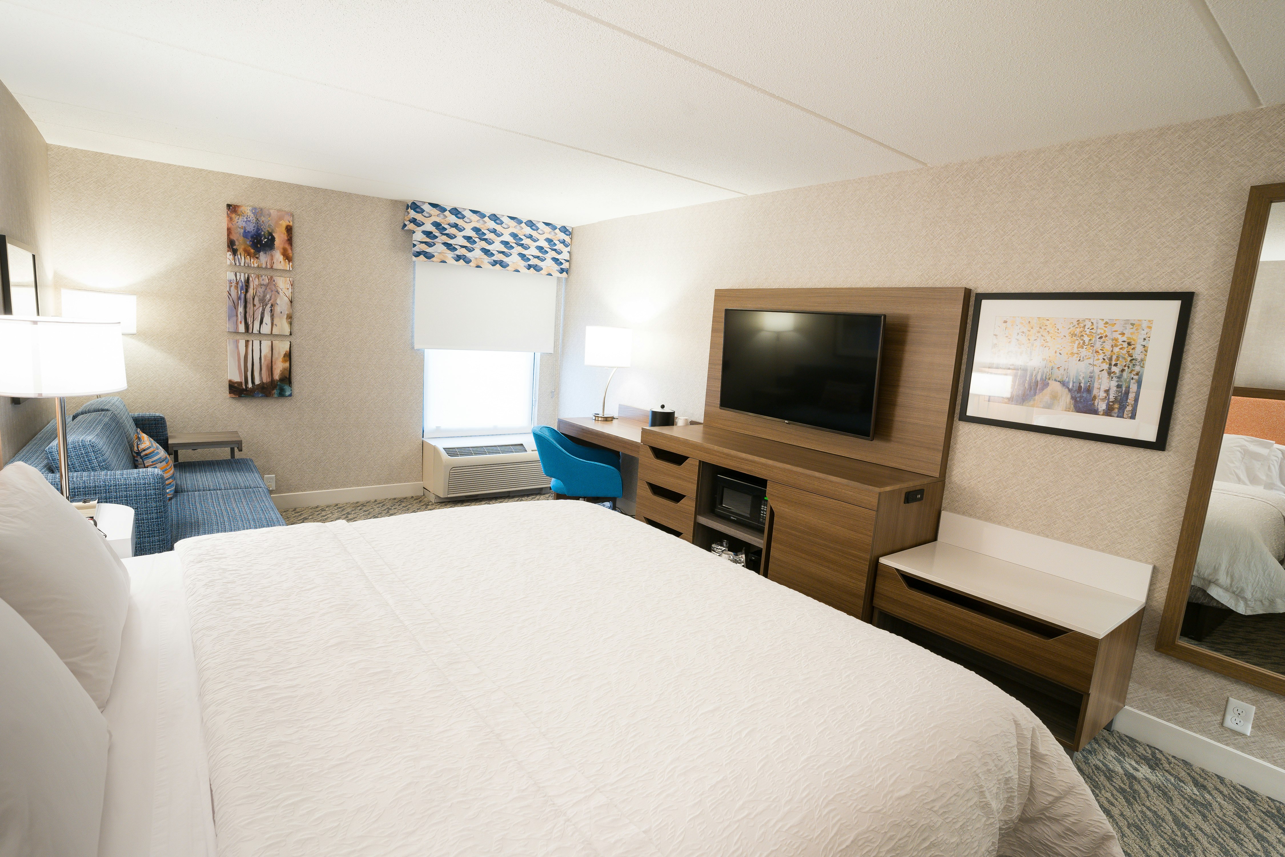 Study, King Bed, Sofa