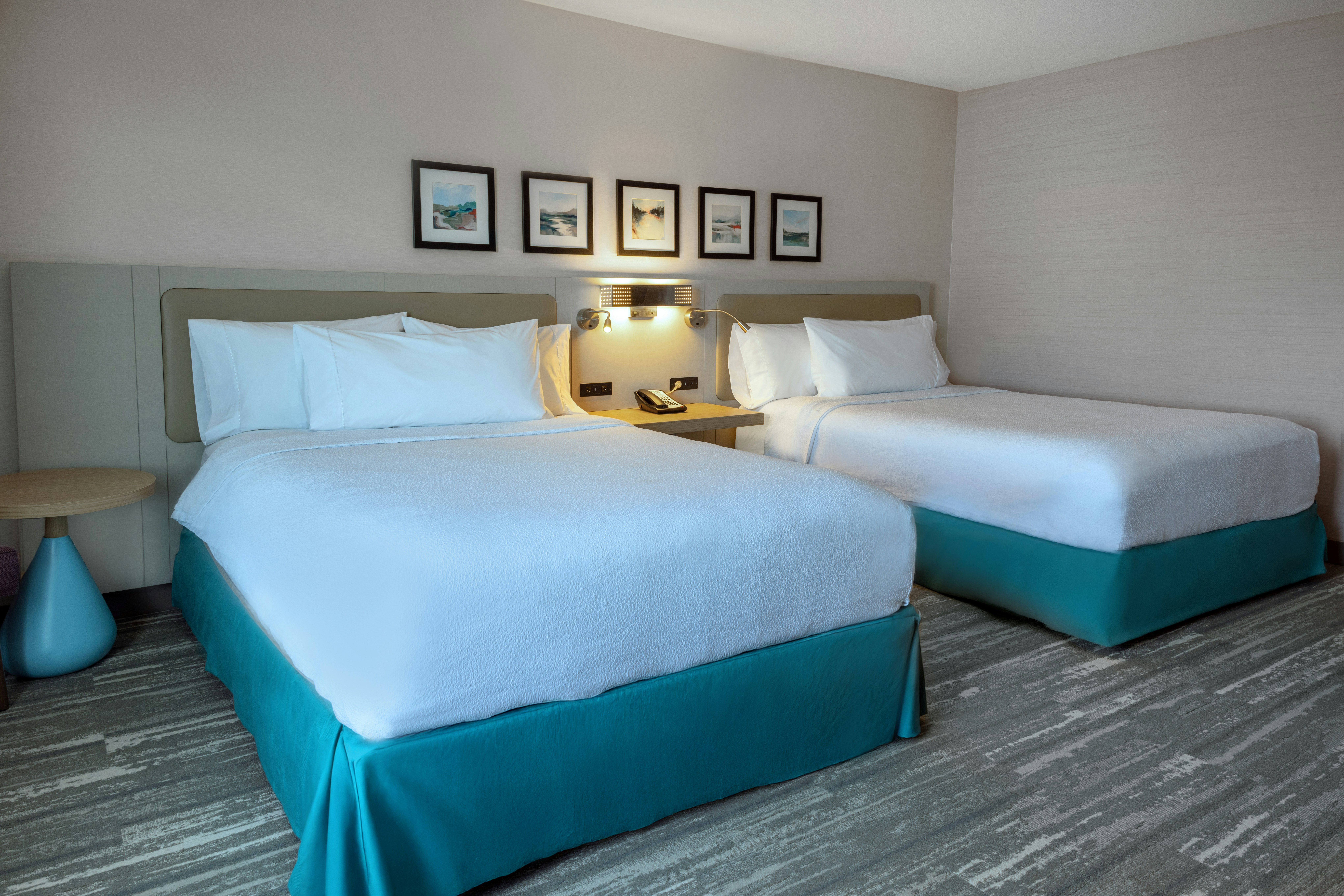 غرفة بسريرين كوين، Hilton Garden Inn Sioux Falls South 2/5