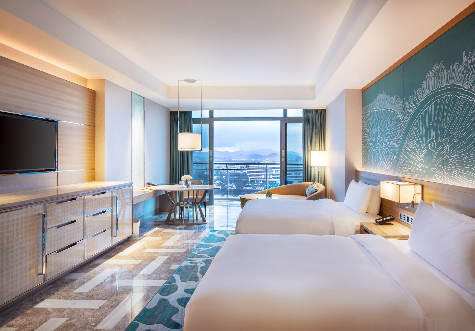 Imperial, 2 Queen Beds, Ocean View