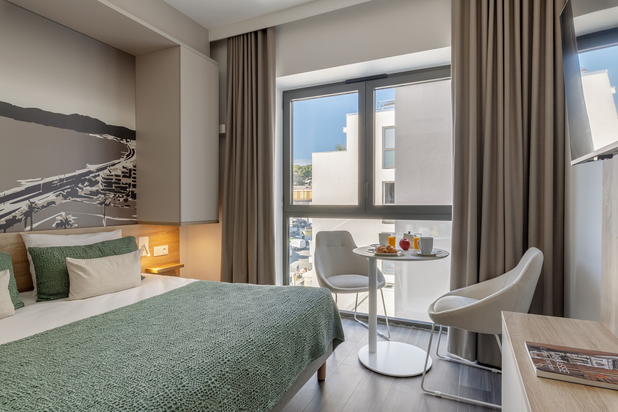 غرفة بسرير مزدوج، Lagrange Apart Hotel - Les Jardins de l Olympie 2/2