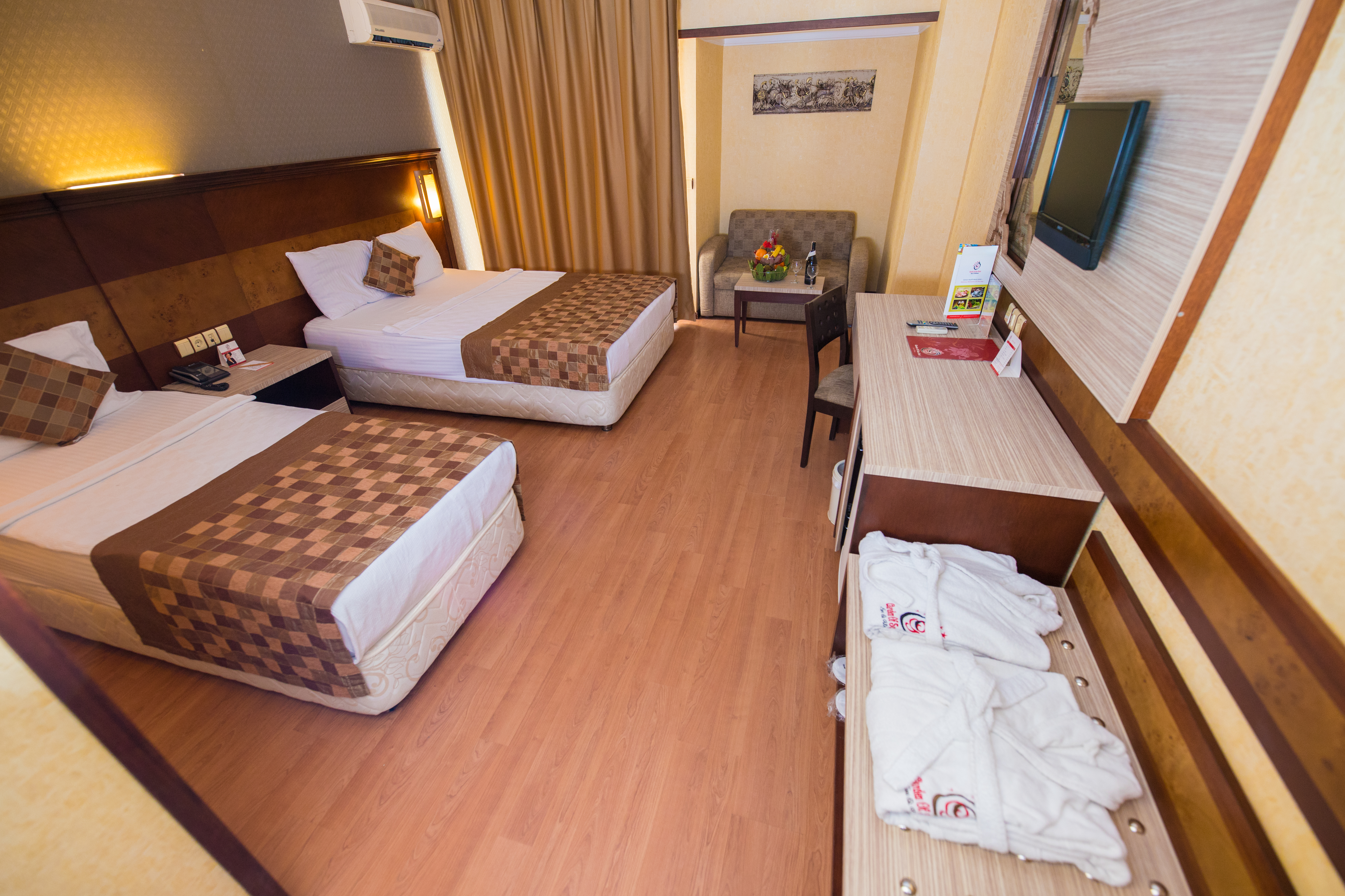 Room, Double Bed, Land View