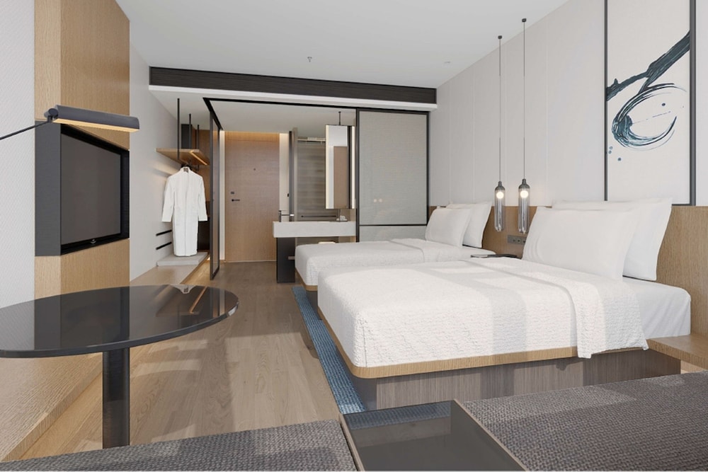 غرفة سوبيريور بسريرين مزدوجين، Fairfield by Marriott Liaocheng Dongchangfu 2/3