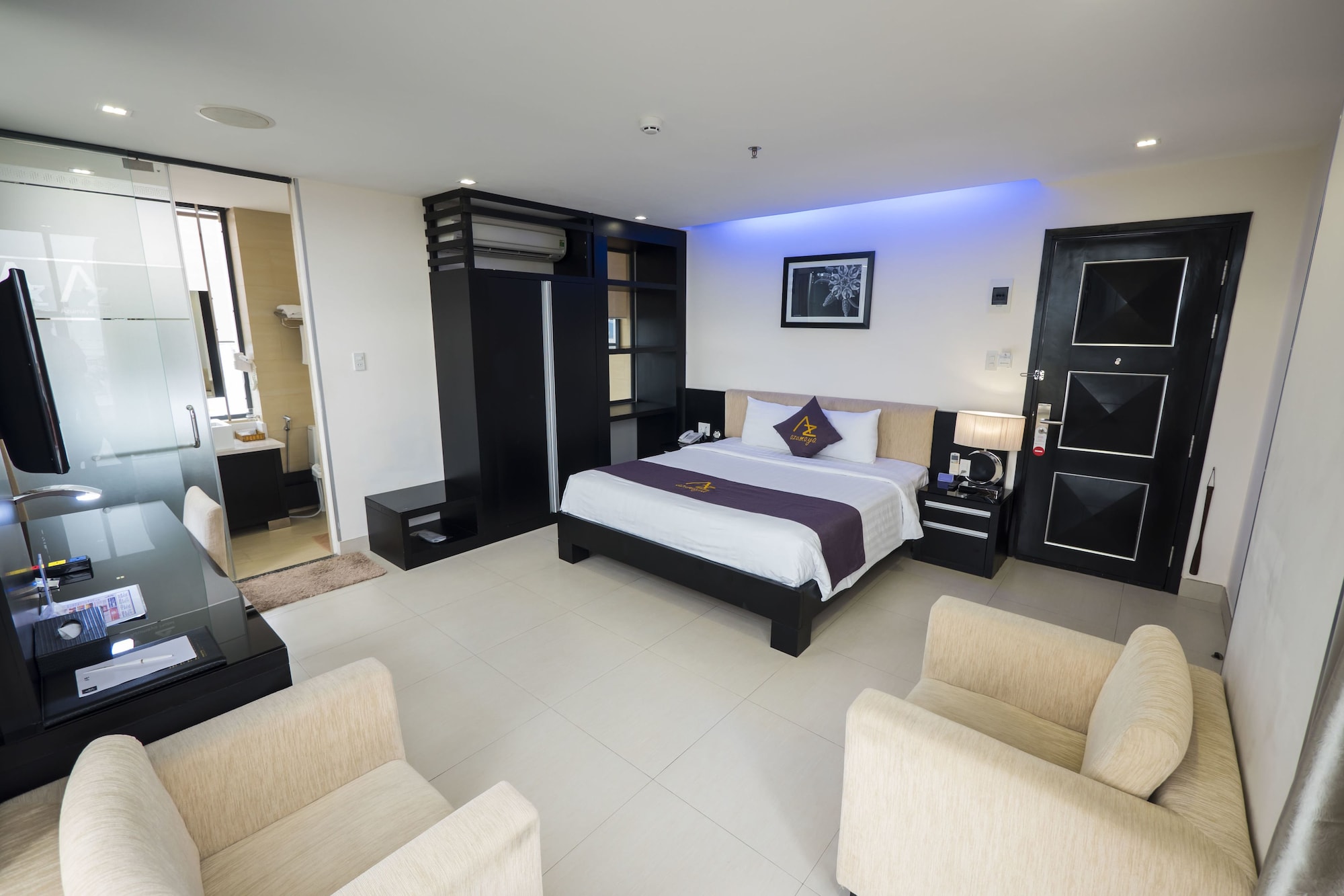 SUITE, DOUBLE BED, SEA VIEW