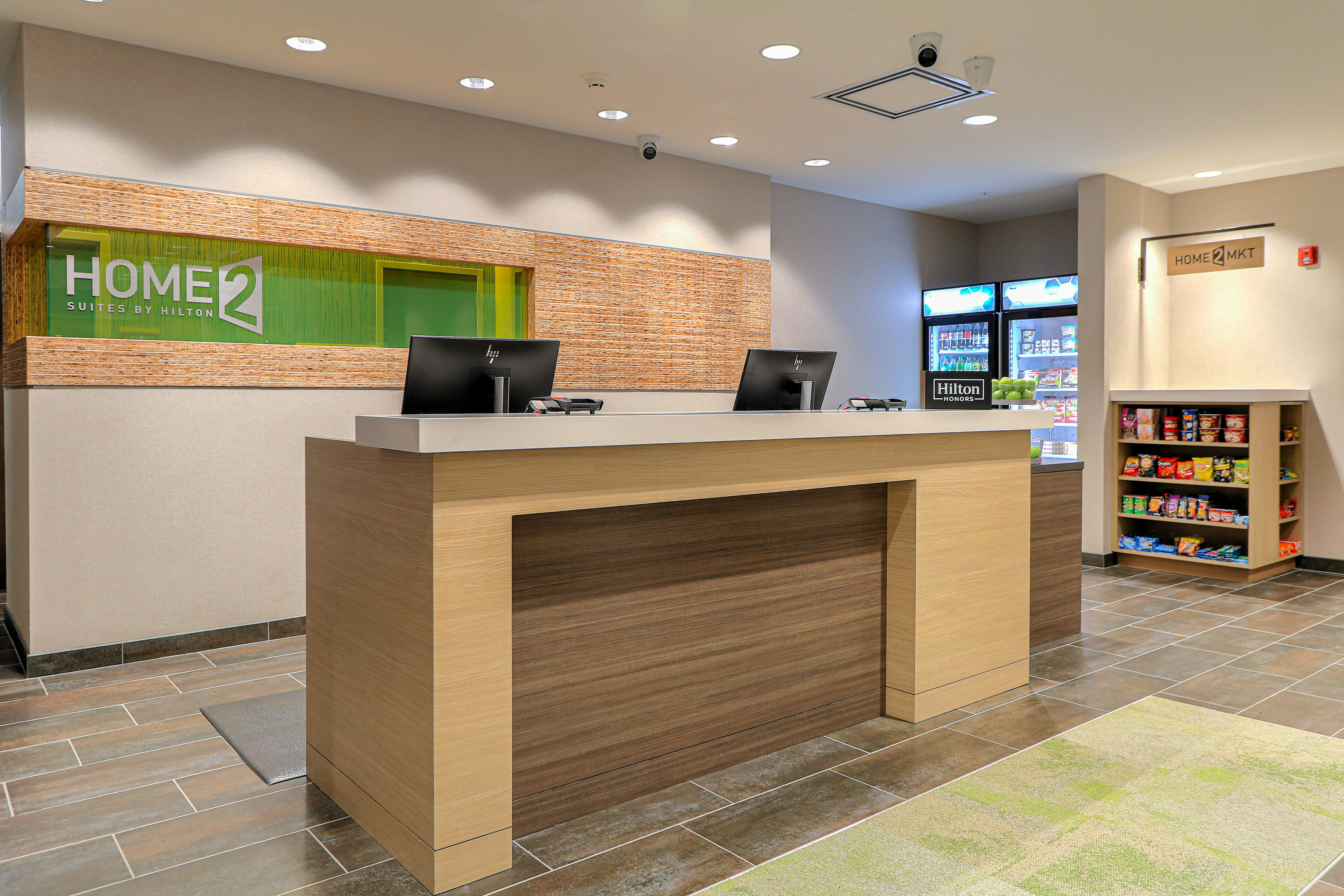 Lobby at Home2 Suites by Hilton Alcoa Knoxville Airport, ALCOA - TN
