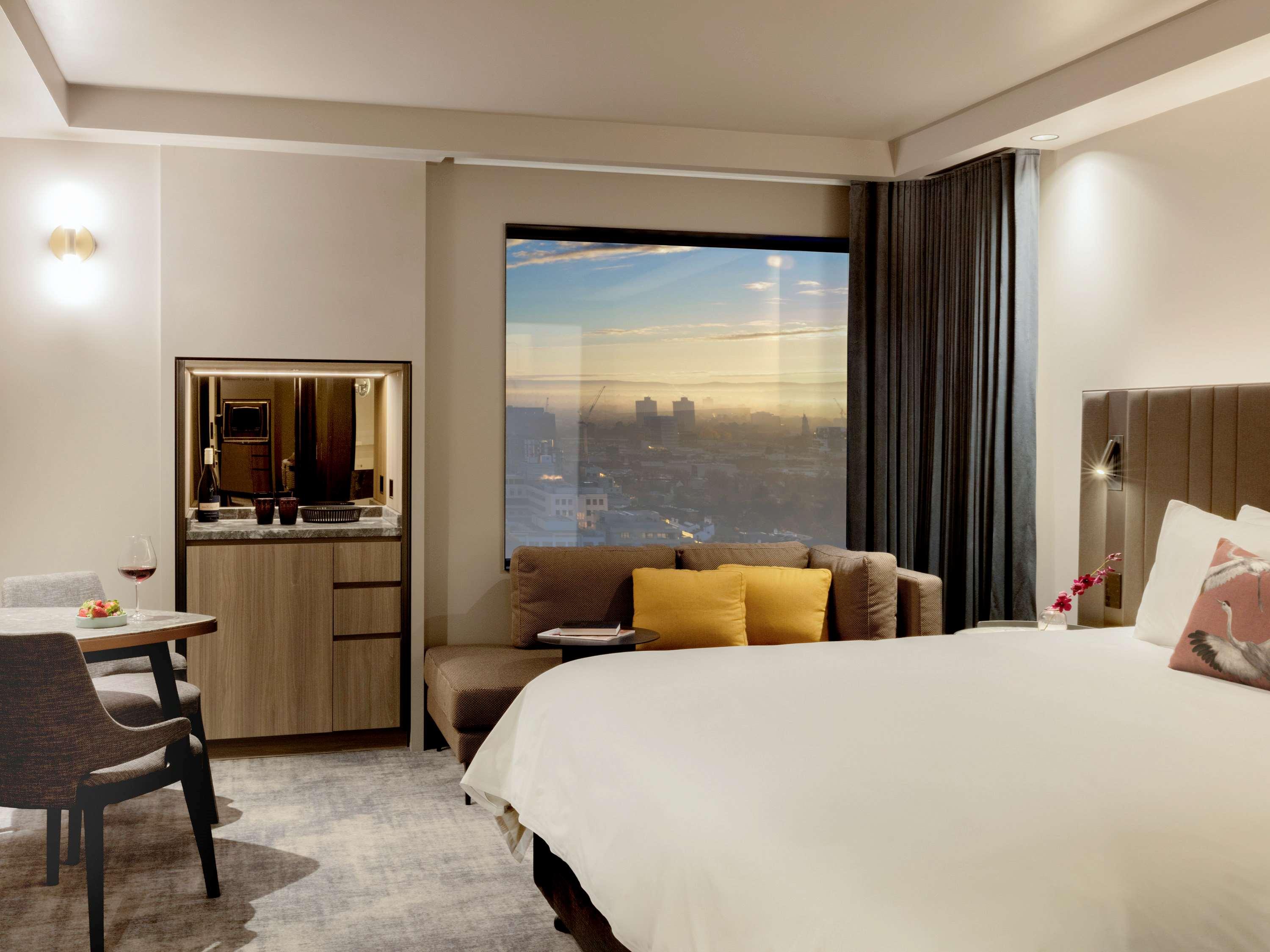 غرفة سوبيريور بسرير مزدوج، Pullman East Melbourne 2/6