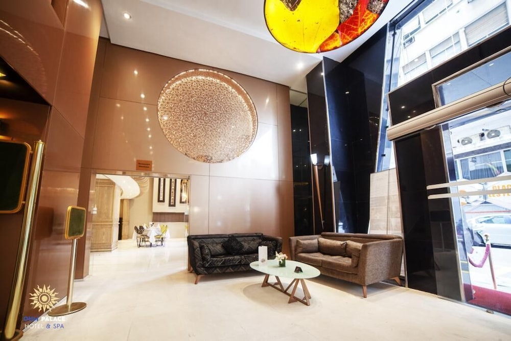 Lobby at Oum Palace, CASABLANCA