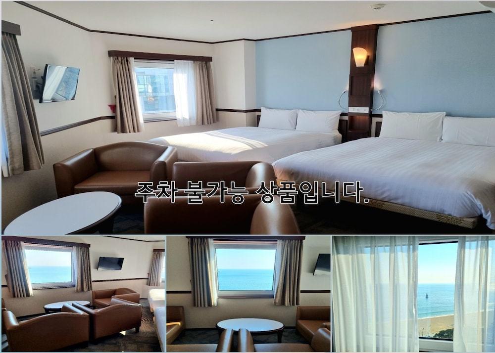 Deluxe, 2 Double Beds, Ocean View, No Parking