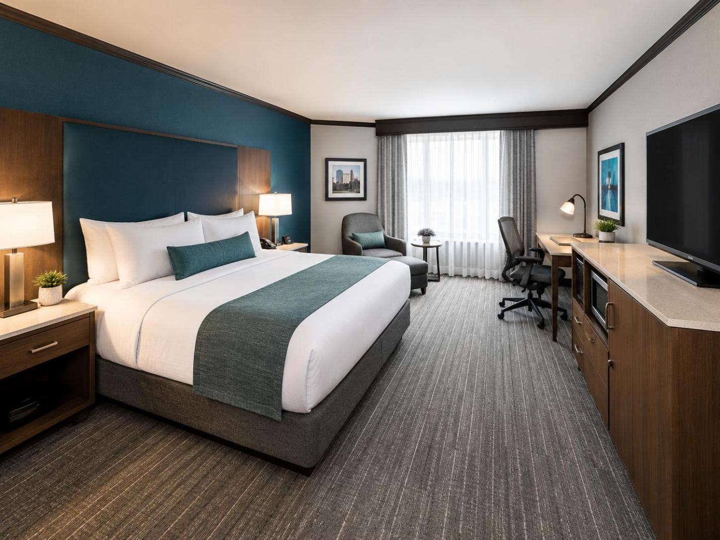 OKC Hotel Suites, Event Center, indoor Pool and Arcade, 5 Min from Downtown & Fairgrounds 6/45
