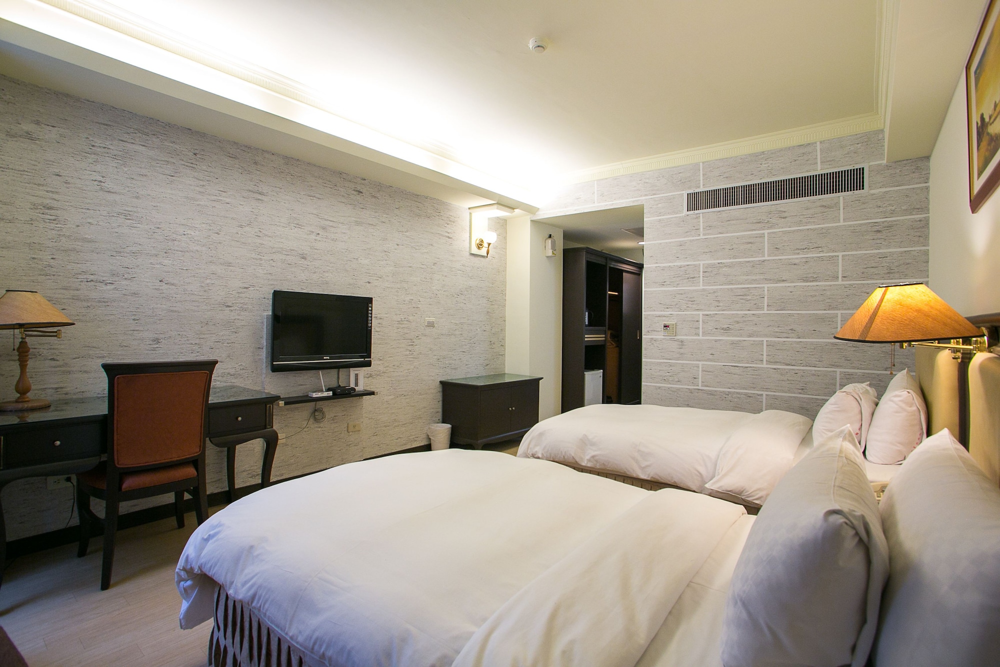 غرفة ديلوكس بسريرين منفصلين، Huang Shin Business Hotel - Shan Ah Branch 2/7