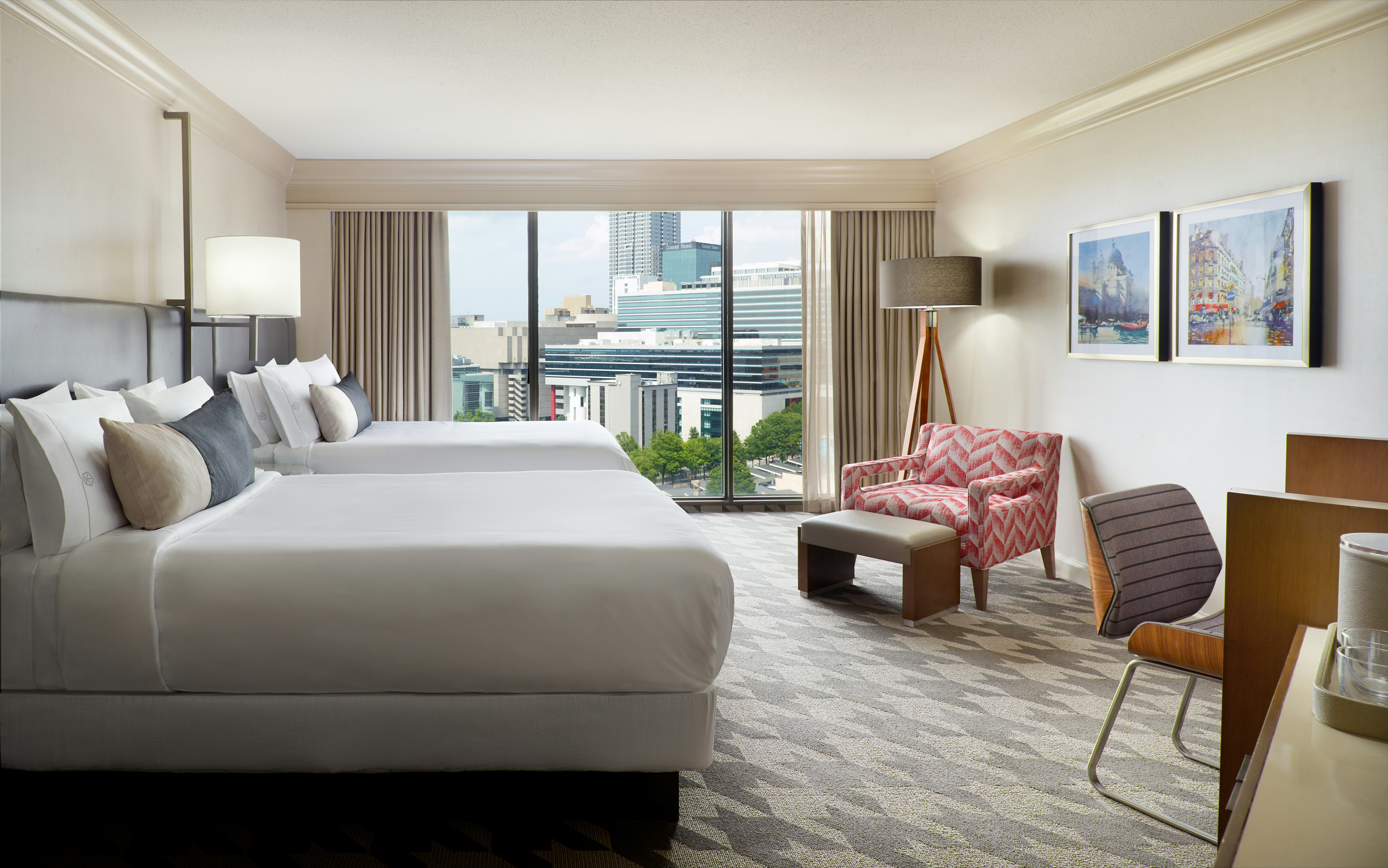 Deluxe, 2 Double Beds, Accessible