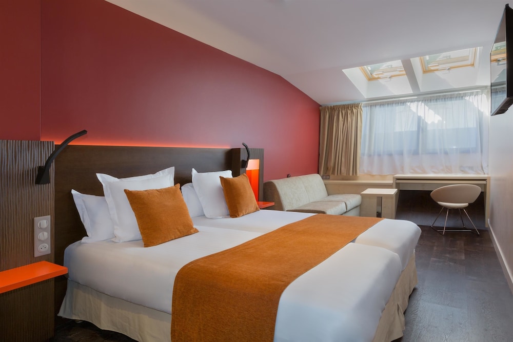 غرفة ديلوكس بسريرين منفصلين، Best Western Seine West Hotel 4/10