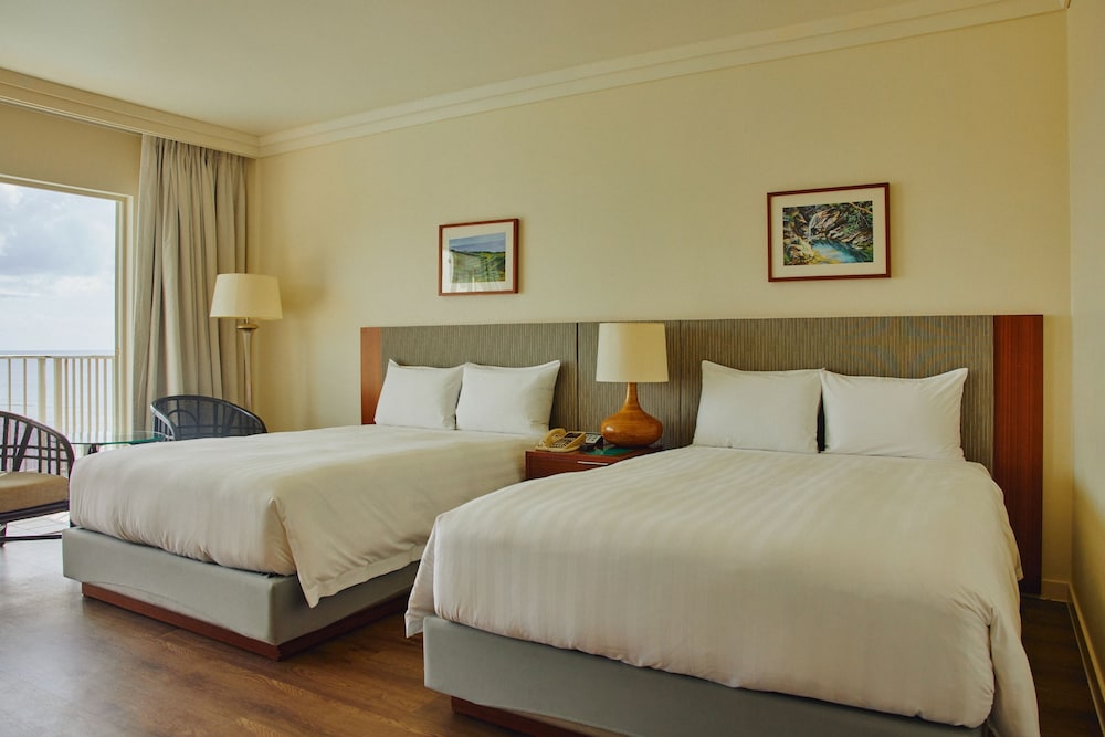 Deluxe, 2 Double Beds, Ocean Front