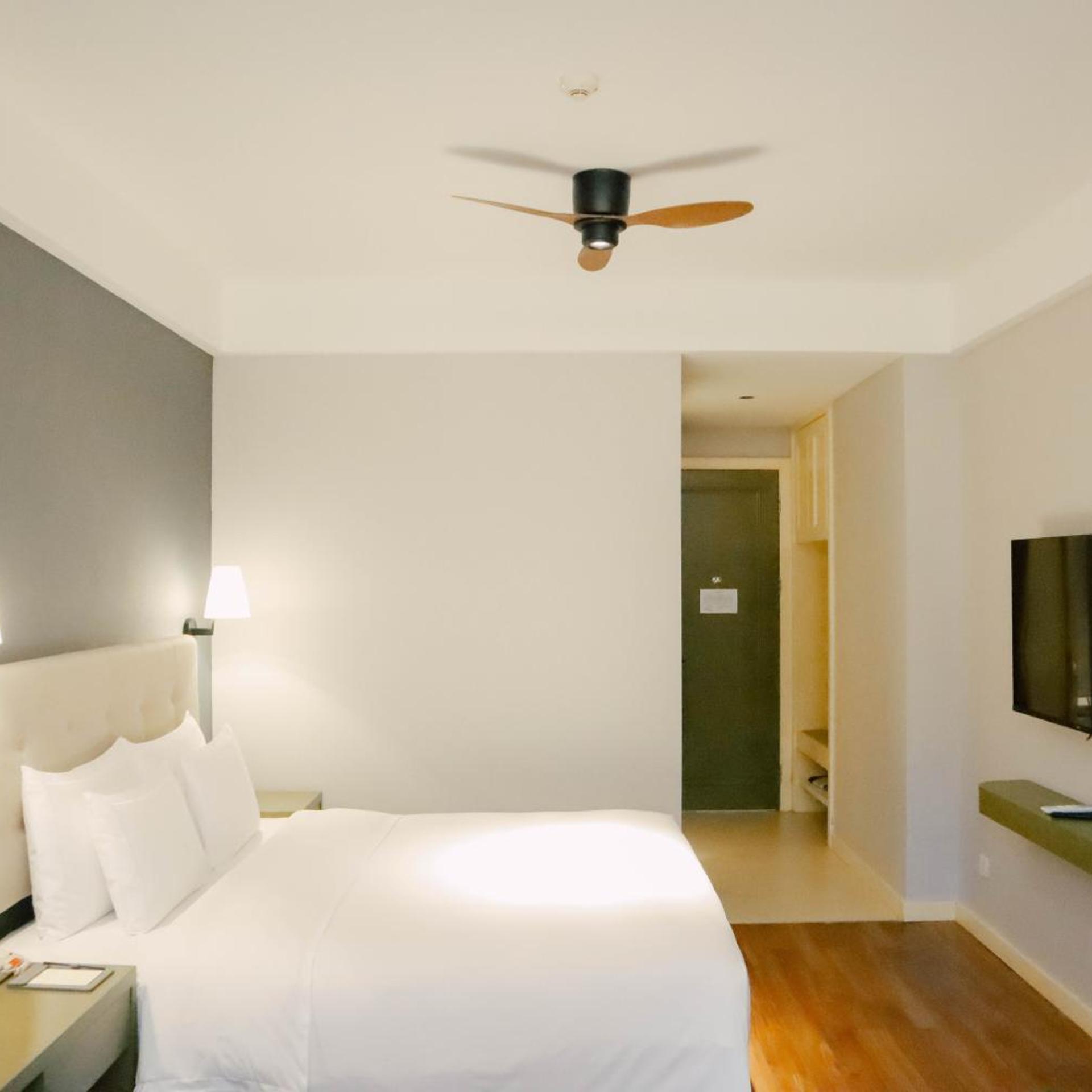 غرفة ديلوكس بسرير مزدوج بإطلالة على الحديقة، City Hotel Xiamen 2/3