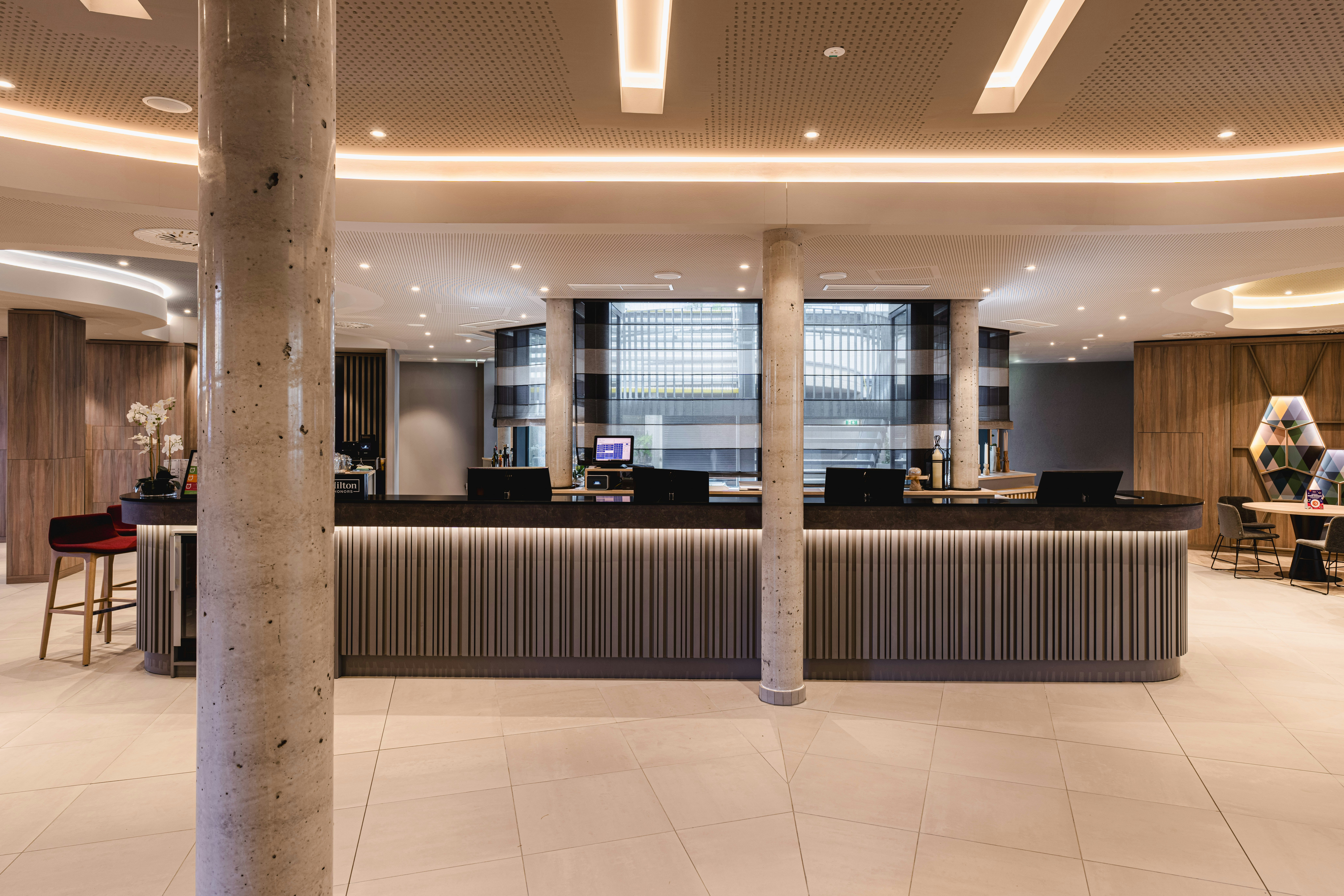 Lobby at Hampton by Hilton Vienna City West, VIENNA
