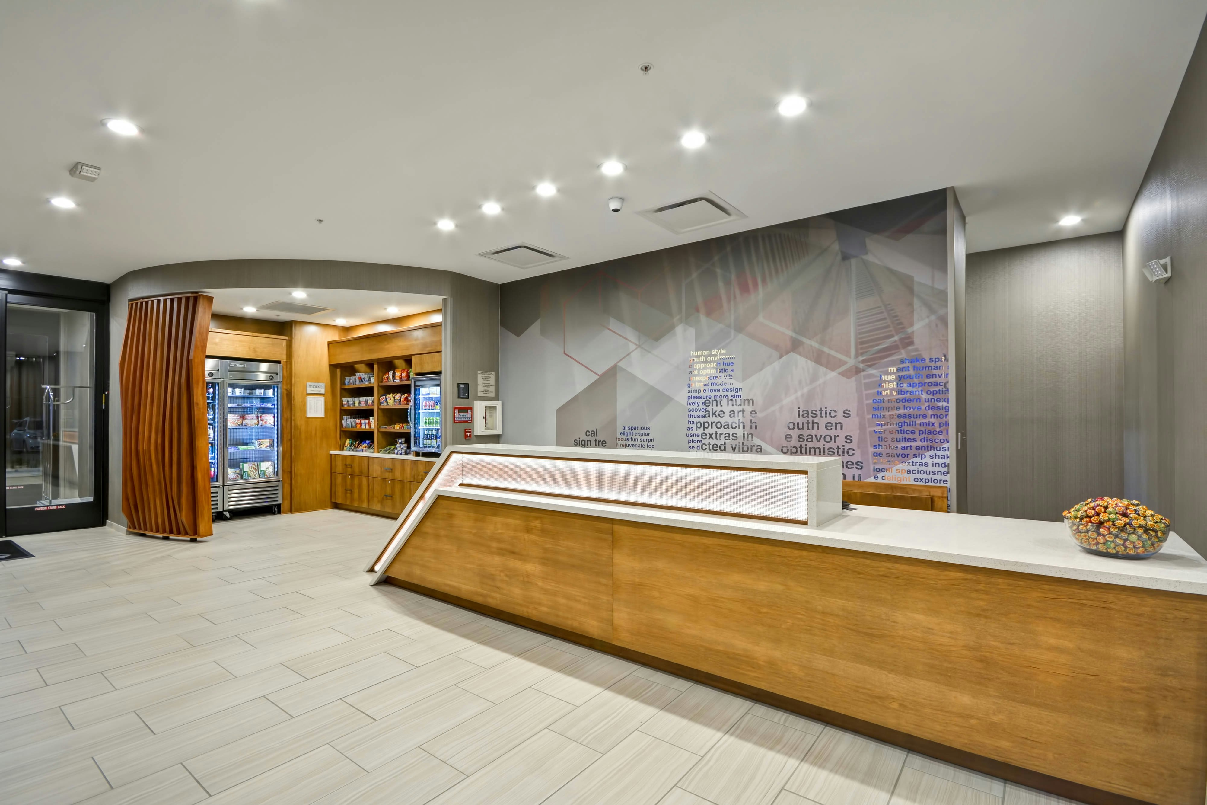 Lobby at Springhill Suites Cincinnati Blue Ash, CINCINNATI - OH