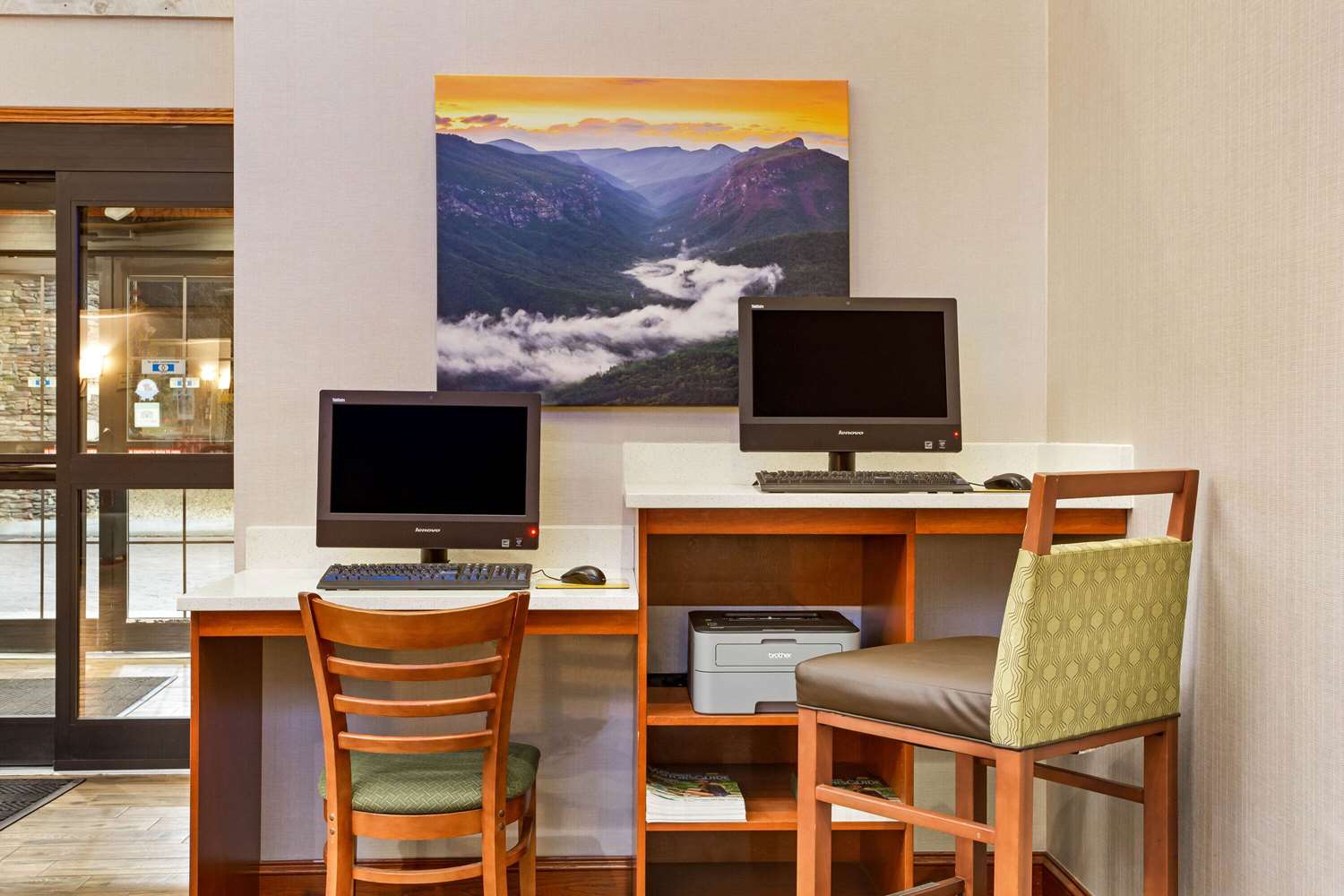 work area