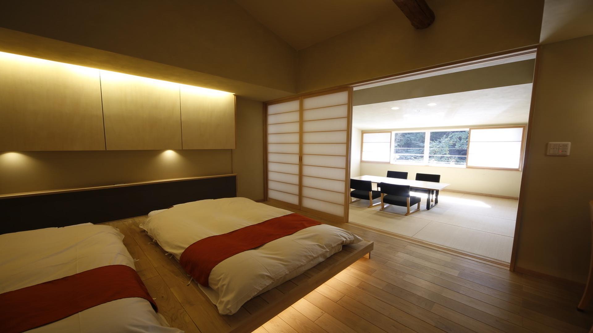 Japanese Western, River, Deluxe, Mountain View, River View