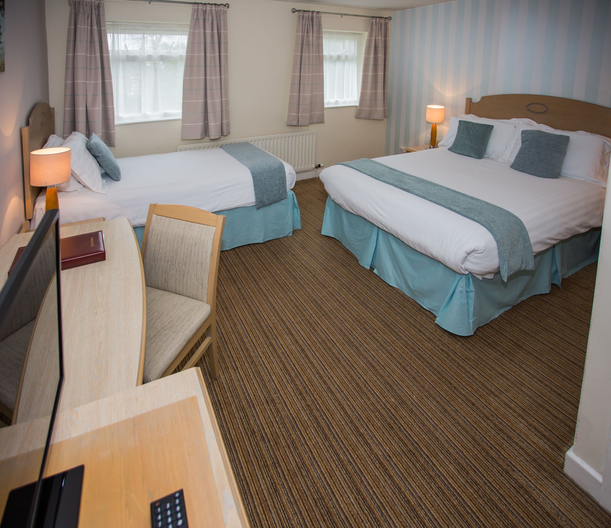 Family, 1 Double and 1 Single Bed