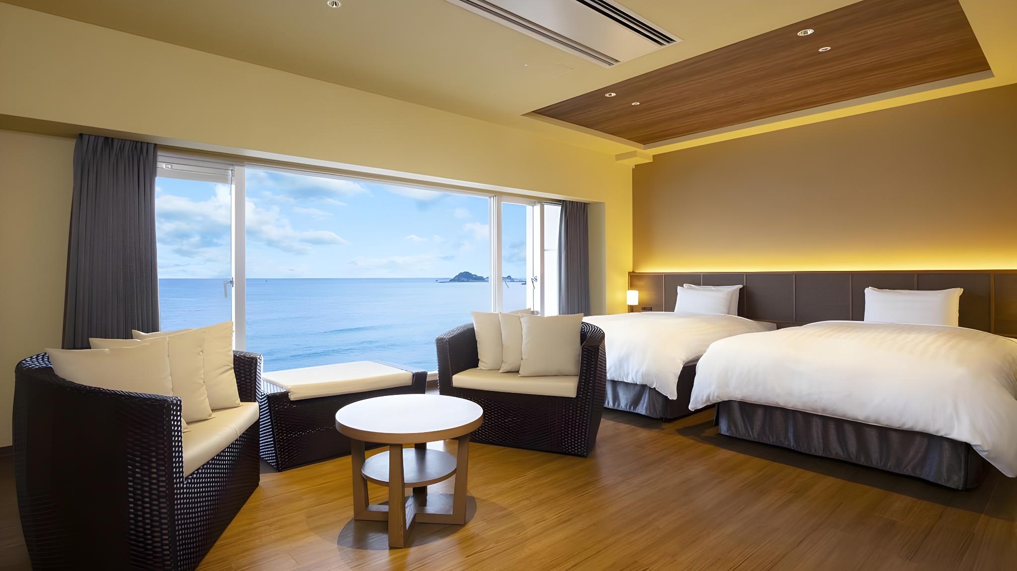 Room, Twin Beds, Ocean Front