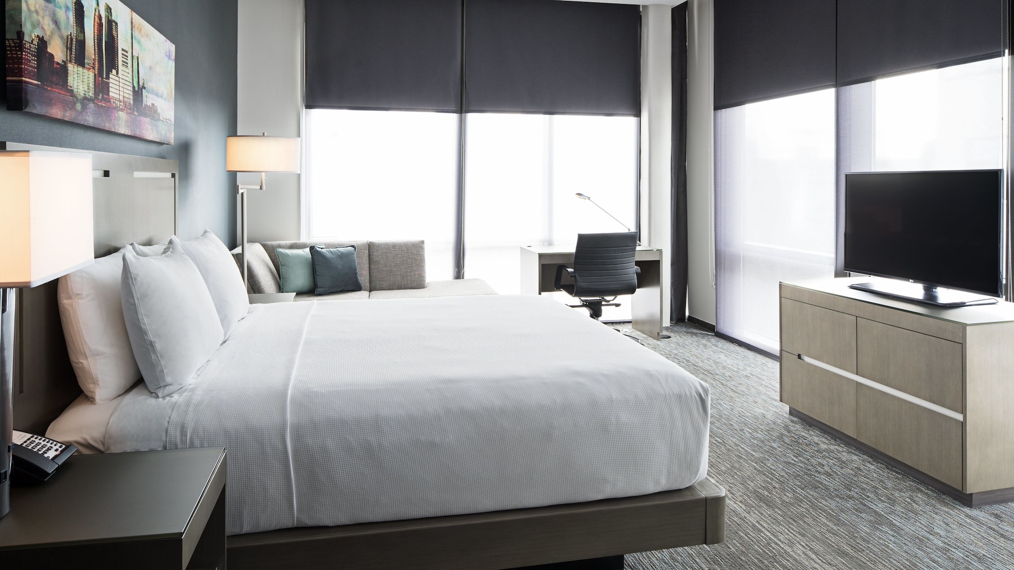 Room, King Bed, Den