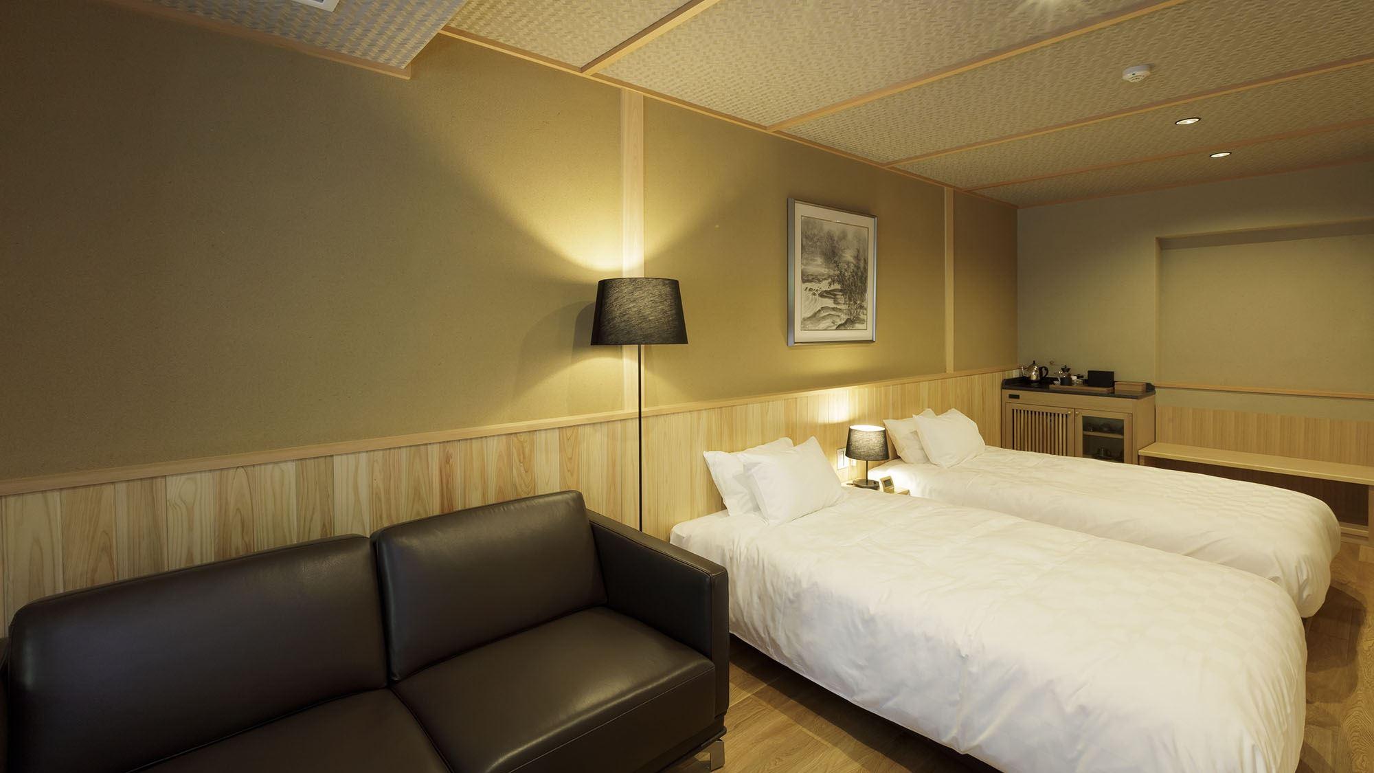 Western, Standard, Twin Beds, Garden View, Terrace, Cypress Bath