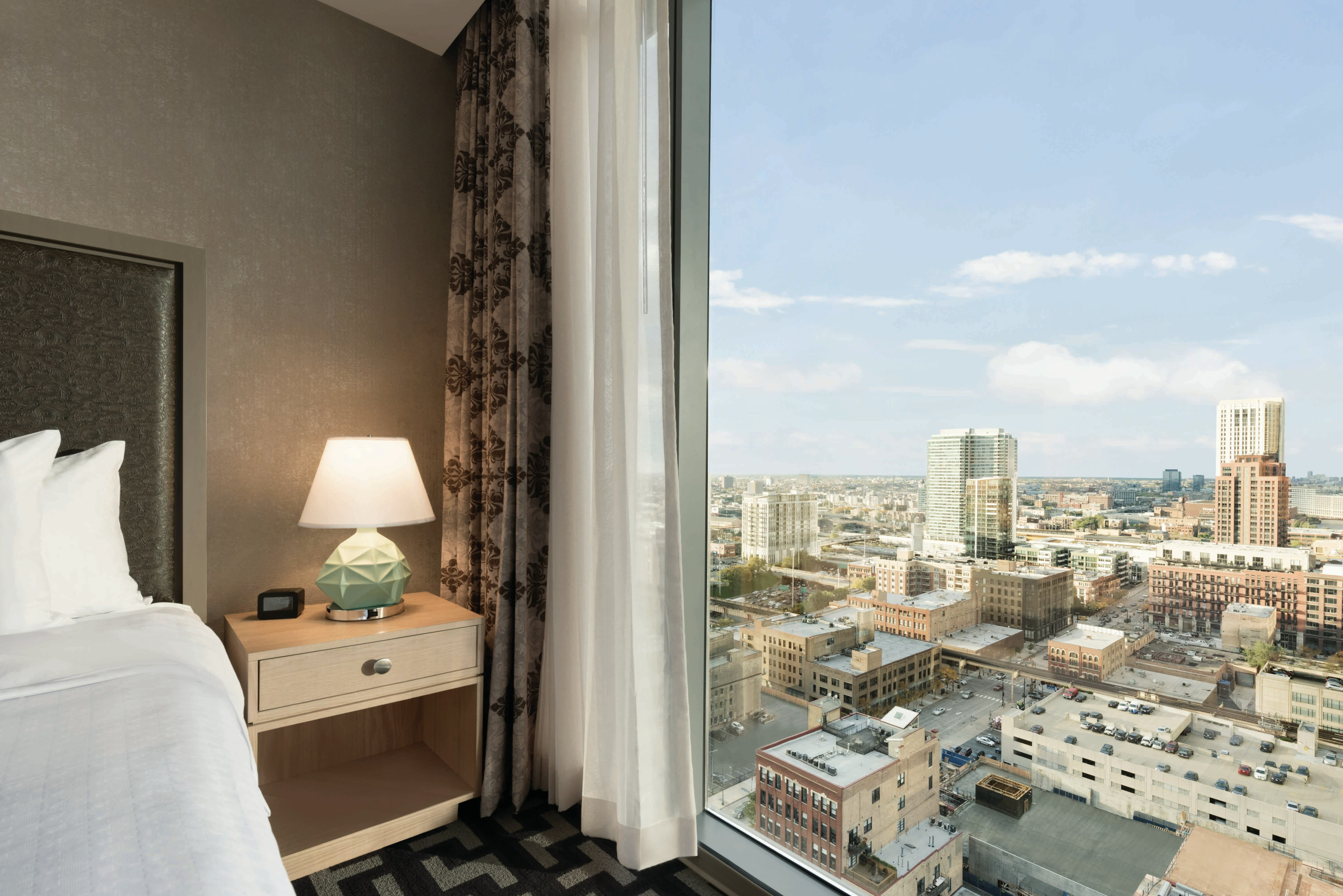 1 Bedroom, Suite, 2 Queen Beds, Skyline View، Homewood Suites by Hilton Chicago West Loop Fulton Market Area 5/5