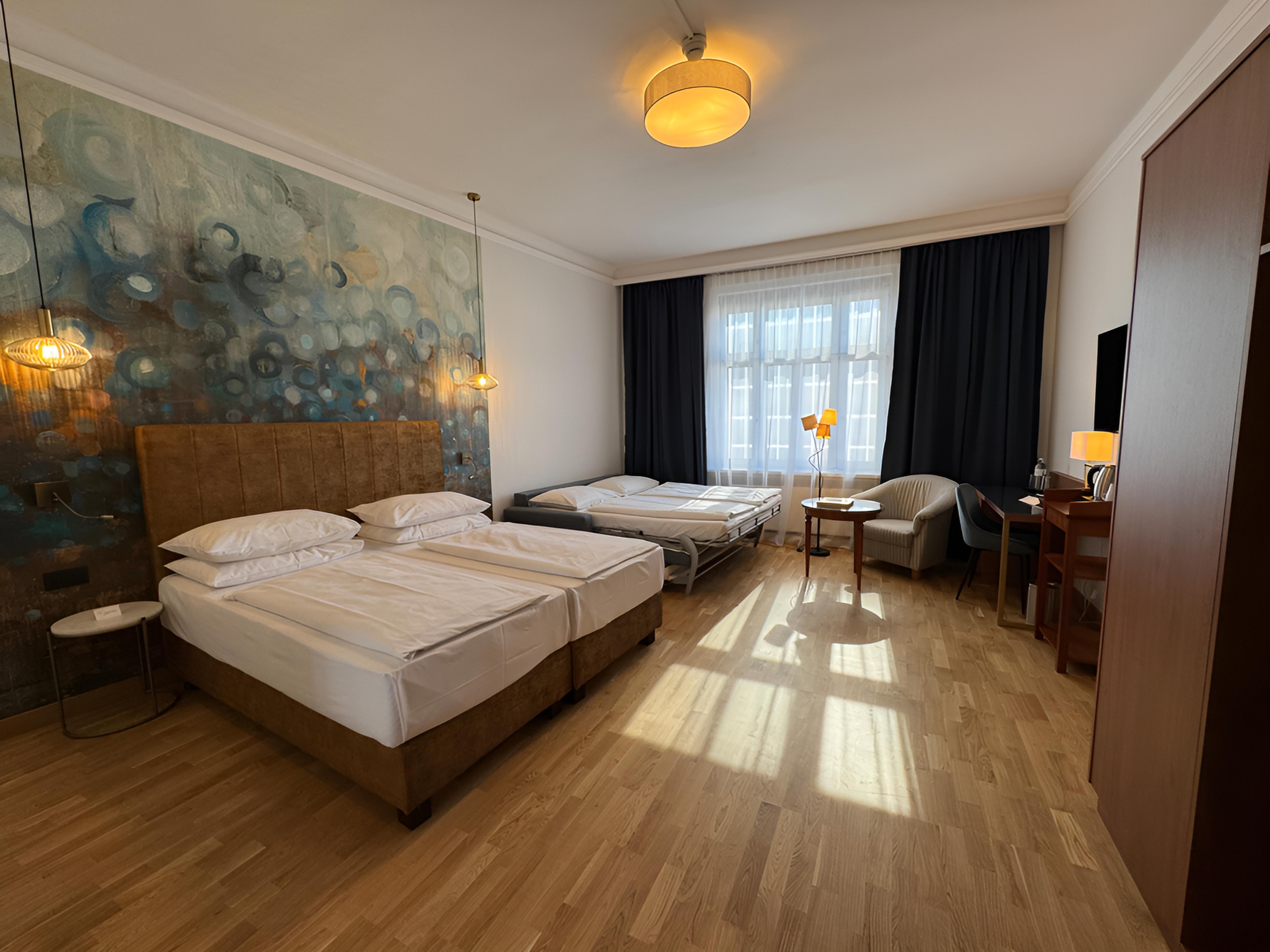 غرفة عائلية، Hotel Secession an der Oper 2/8