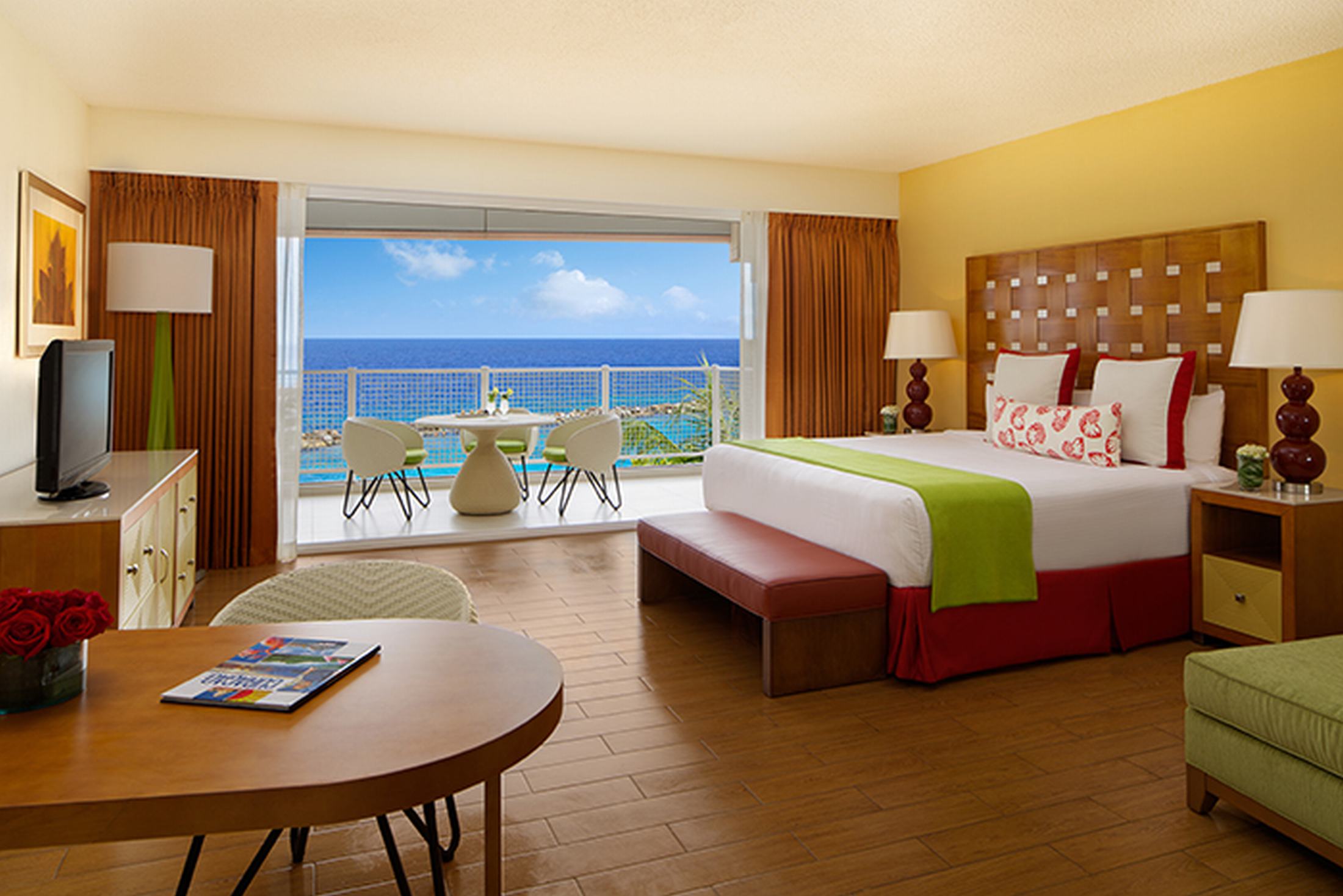 DELUXE, DOUBLE BED, OCEAN VIEW
