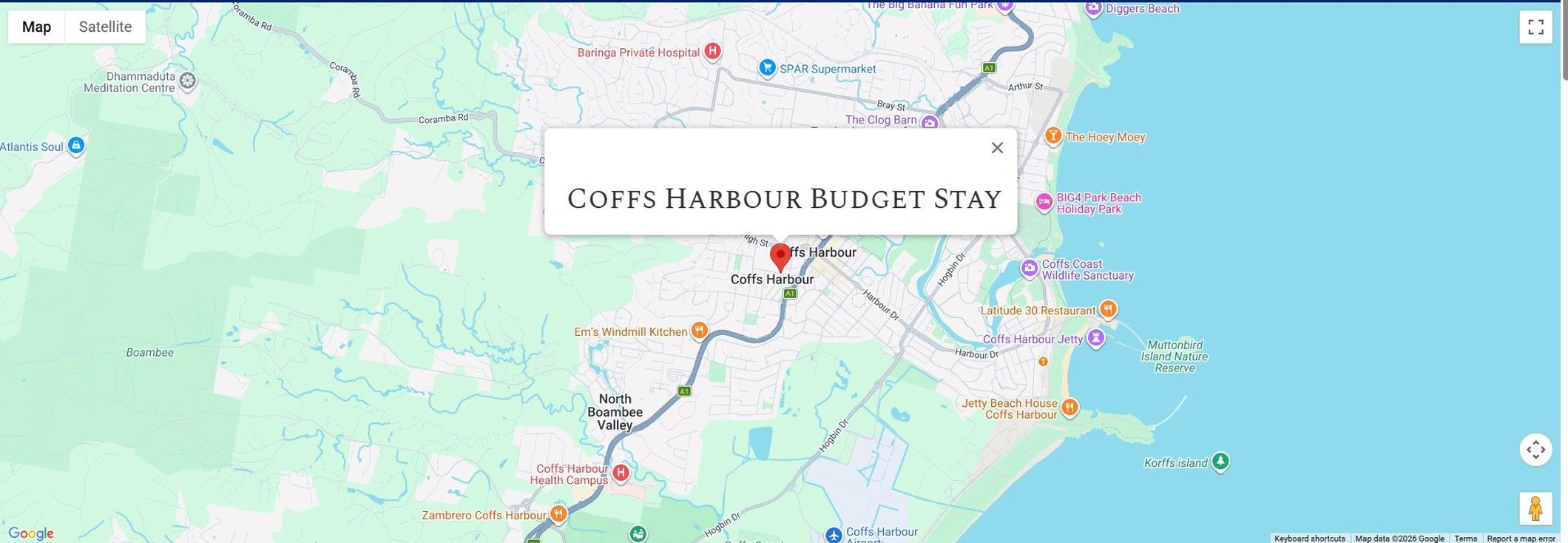 Ibis Budget Coffs Harbour 18/20