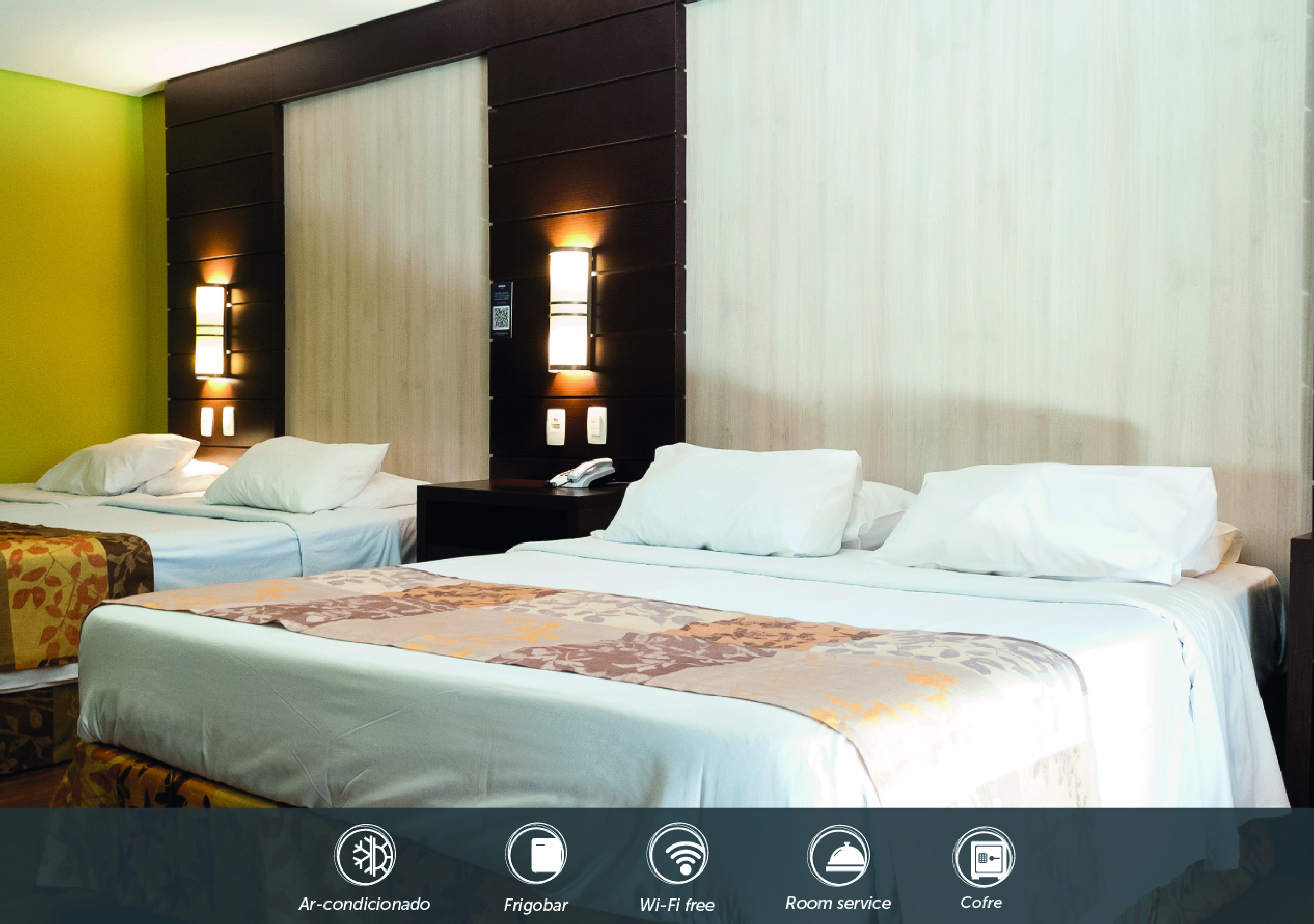 Superior, Single, 2 Double Beds