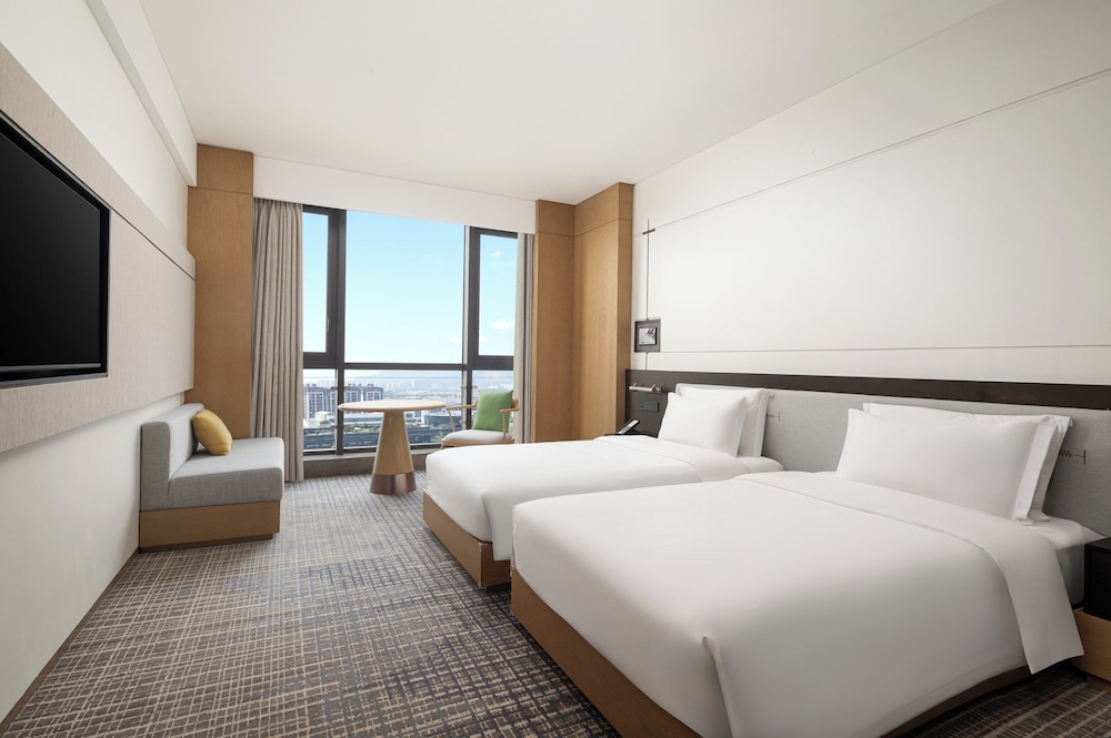 غرفة قياسية بسرير فردي، Holiday Inn Ningbo Xiangshan Damu Bay Hotel 2/3